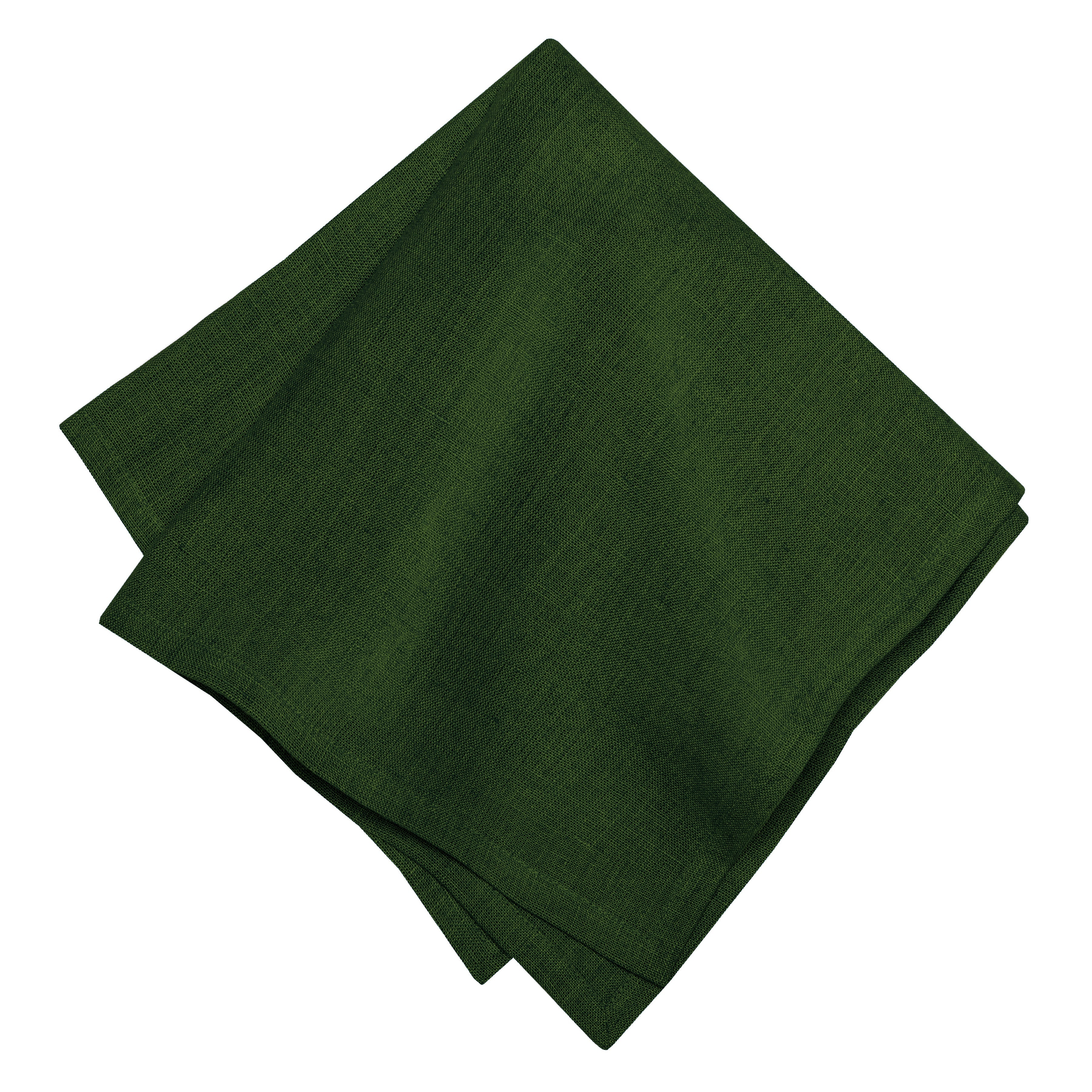 couleur-nature-palma-serviettes-table-vert-for-t-lot-4-lin-50-cm image 6