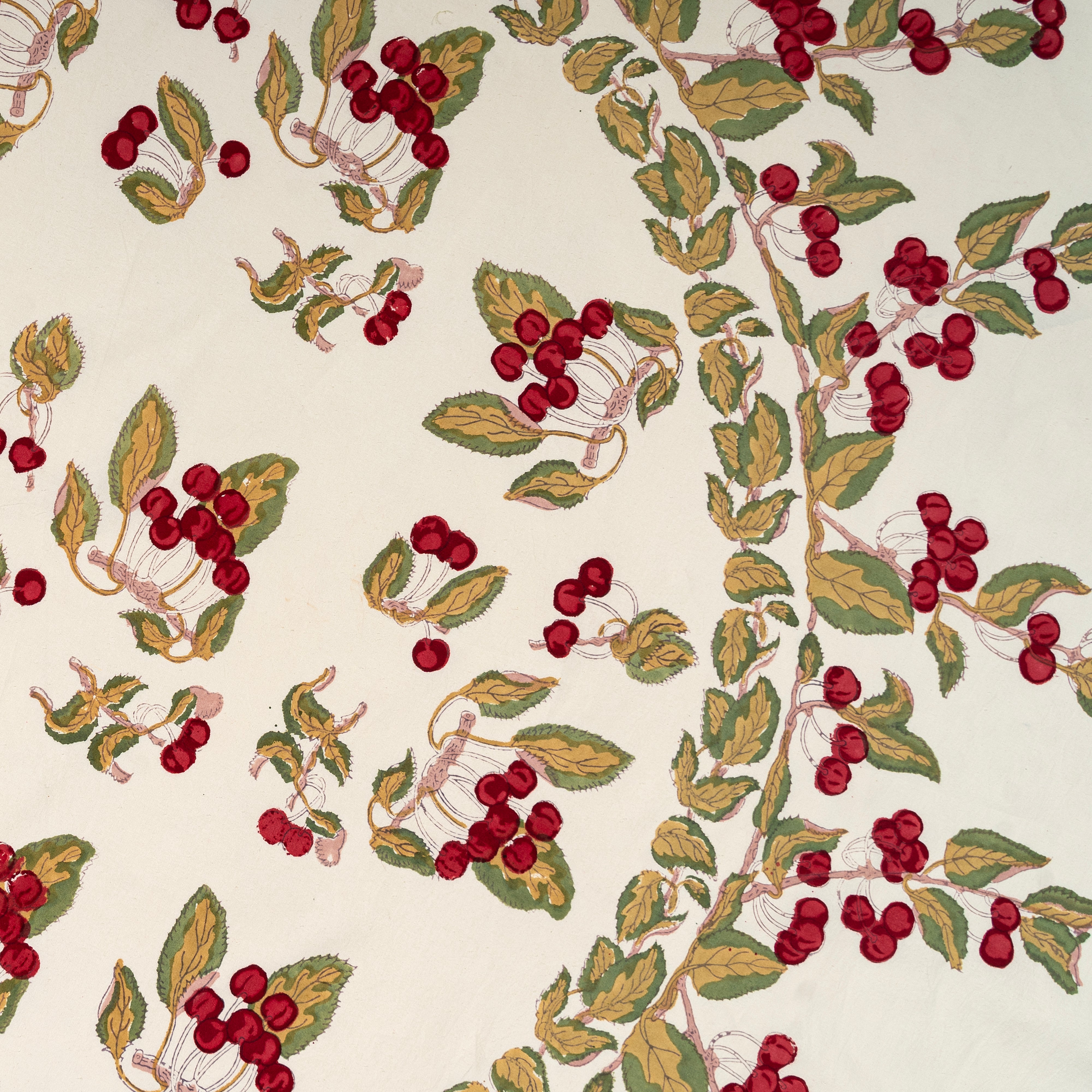 couleur-nature-cherry-blossom-nappe-cerise-rouge-vert image 6