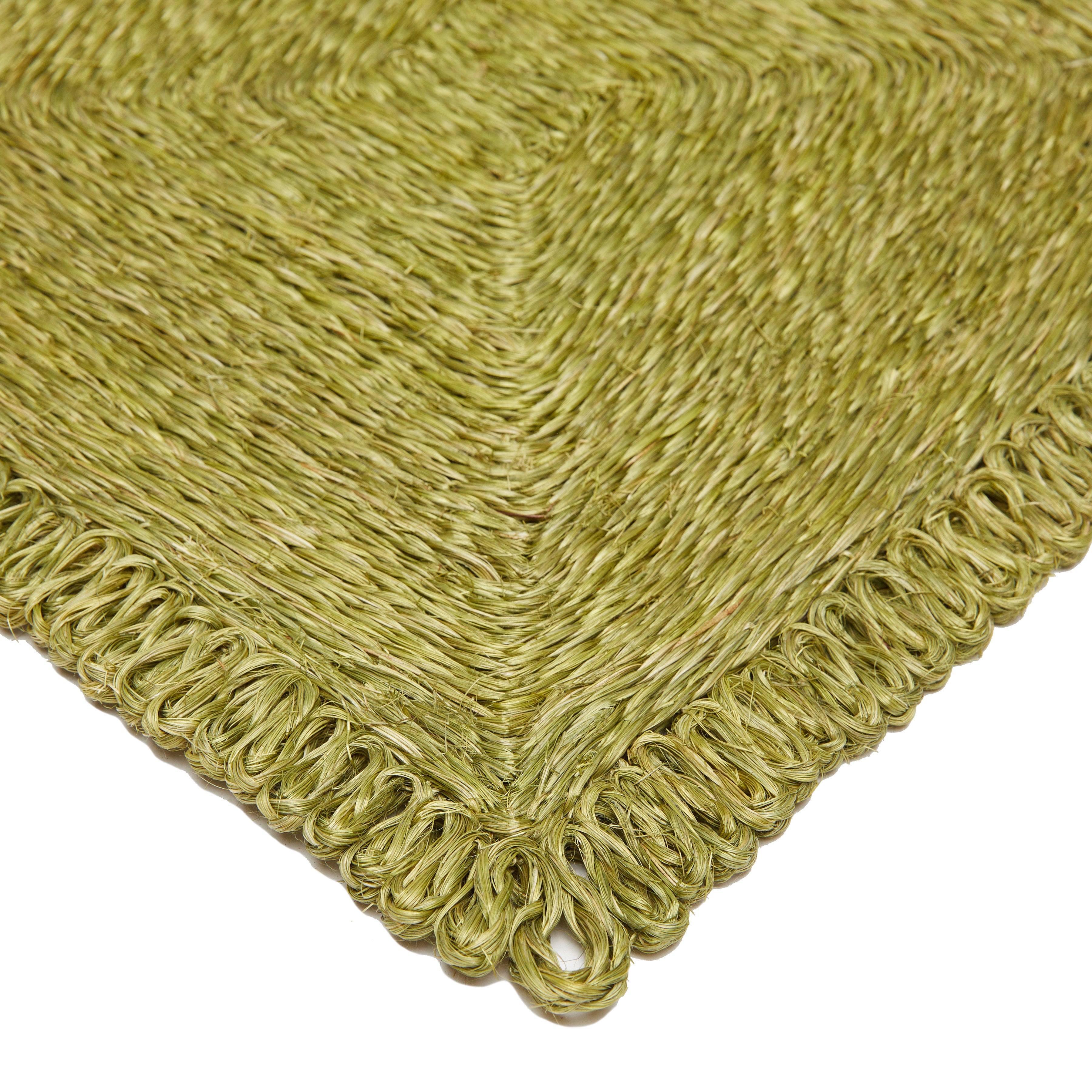 couleur-nature-loopy-set-de-table-olive-carr-lot-de-4-abaca image 2