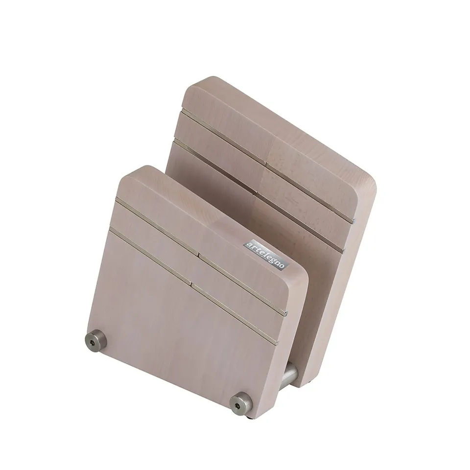 artelegno-09w-bloc-porte-couteaux-magn-tique-h-tre-blanchi image 1