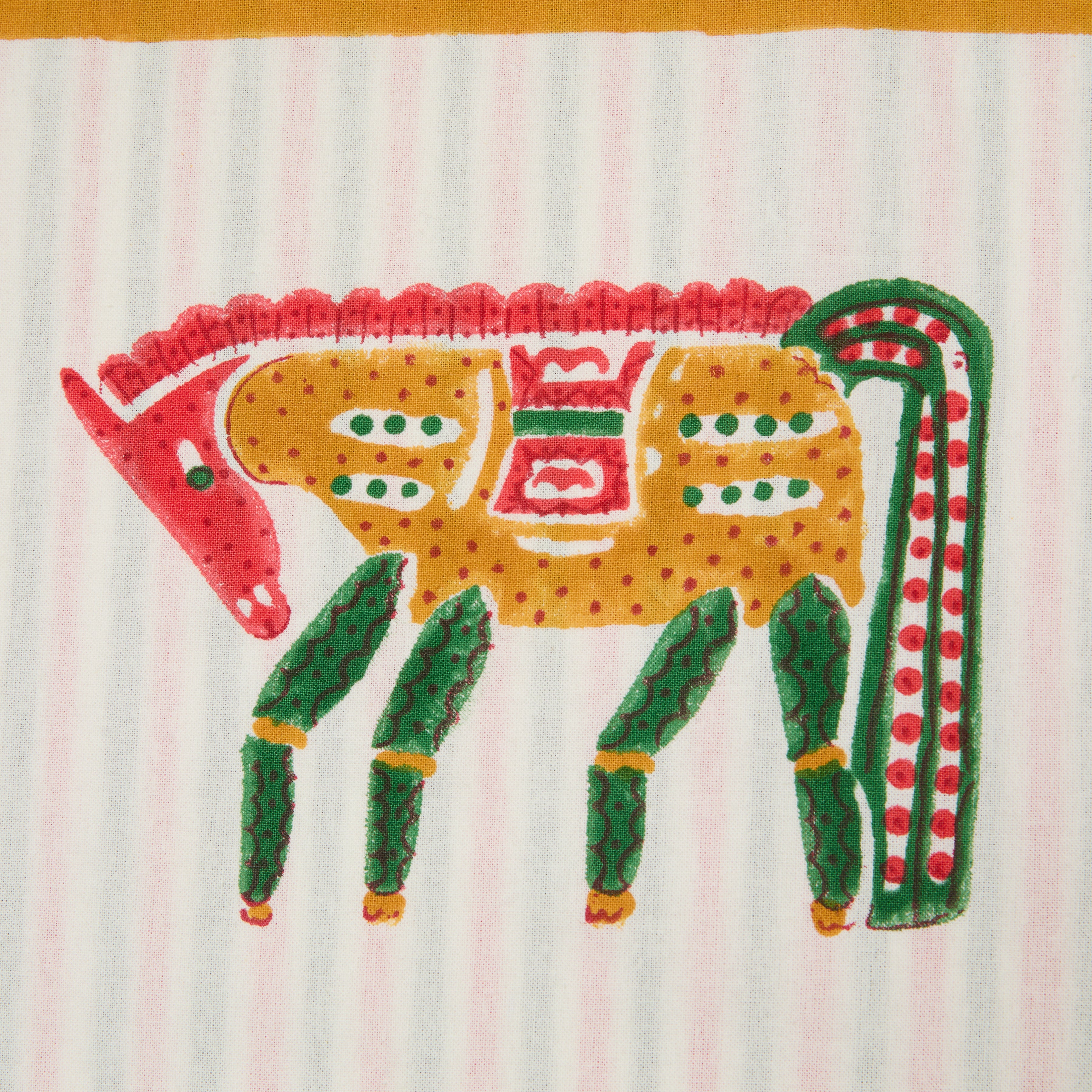 couleur-nature-d-cor-cheval-nomade-housse-de-coussin-moutarde-vert image 3