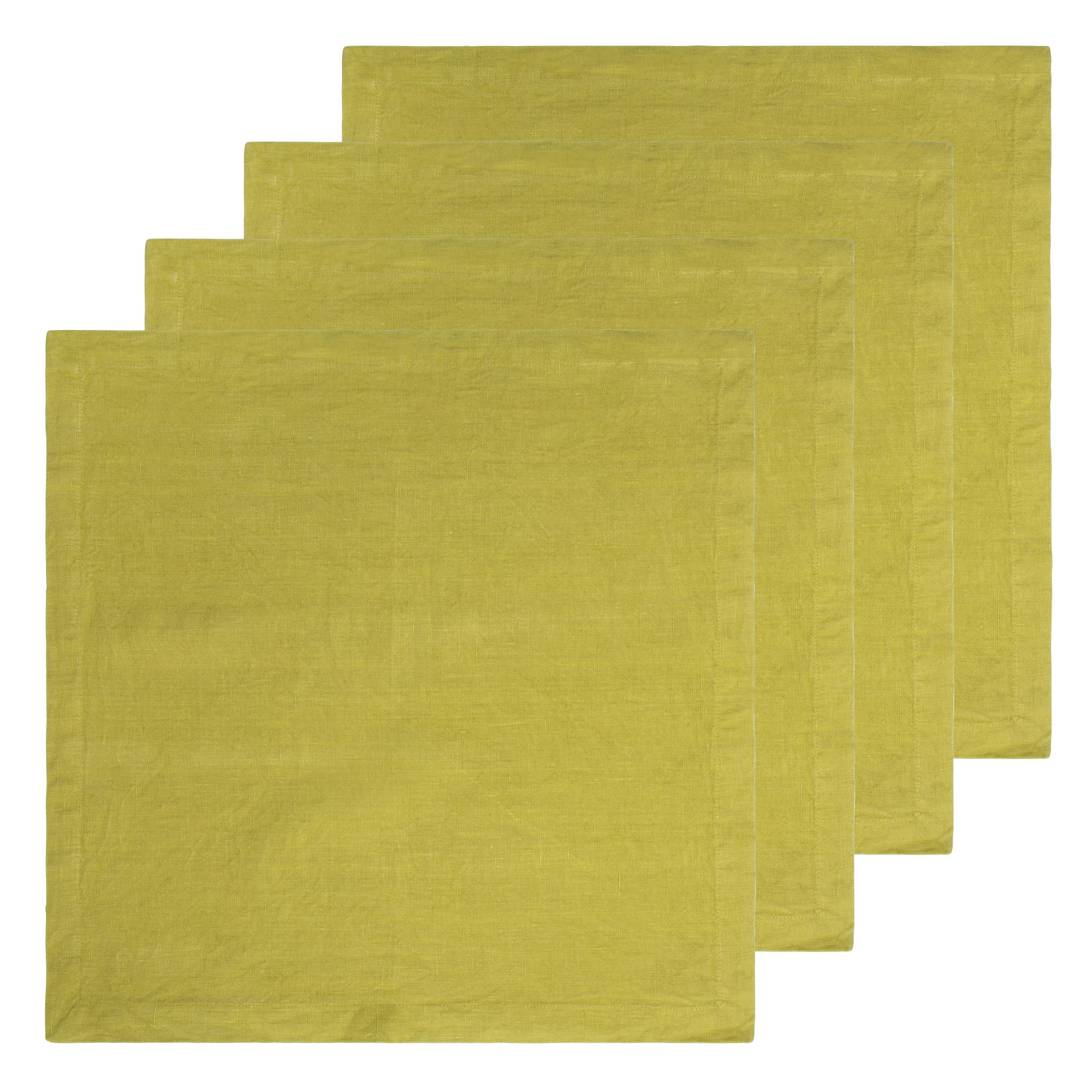 couleur-nature-everyday-serviette-lin-vert-pomme-lot-4 image 5