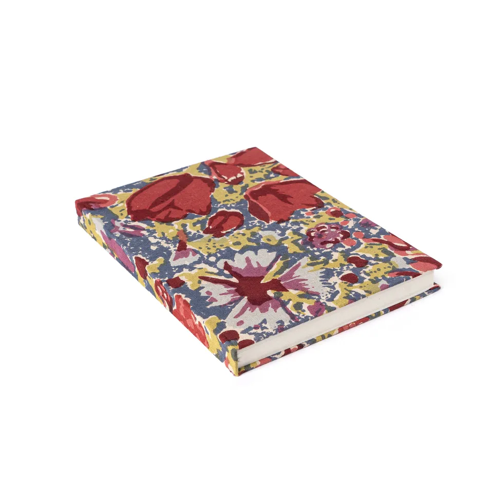 couleur-nature-jardin-carnet-rouge-gris-tissu-recycl image 1