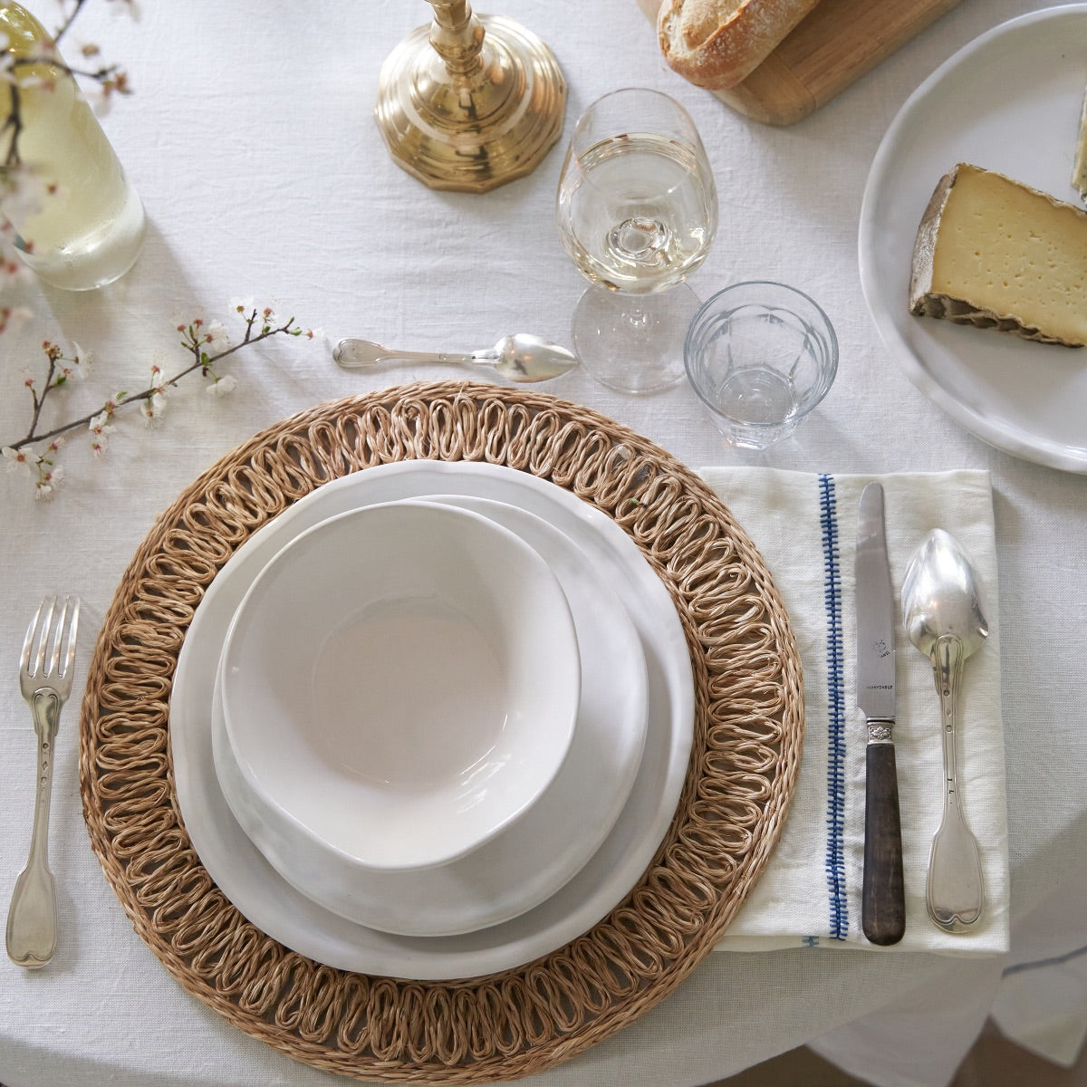 couleur-nature-french-tablecloths-nappe-blanche-brod-e-embroidery image 7