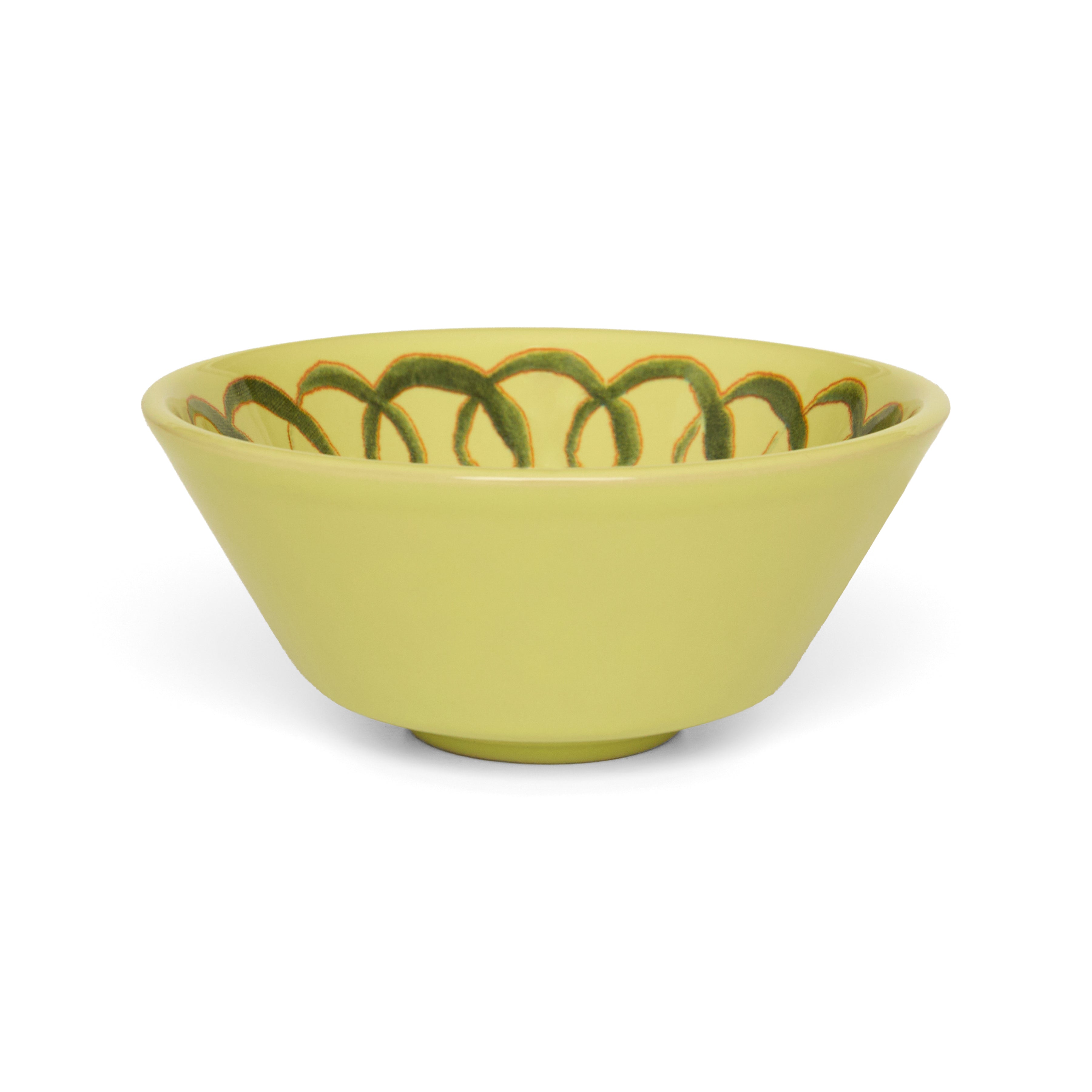 couleur-nature-amalfi-bol-c-ramique-vert-lime-11-cm image 1