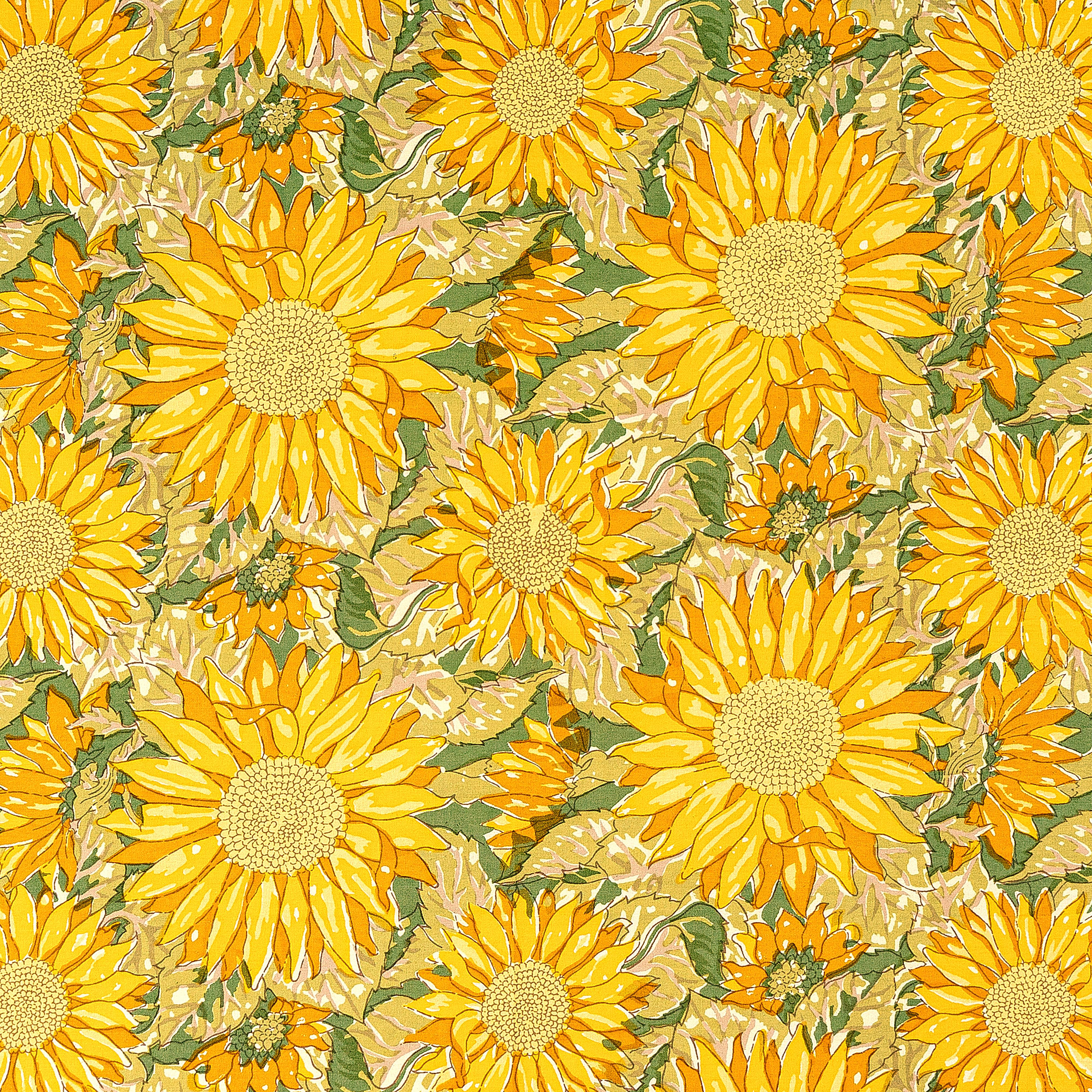 couleur-nature-sunflower-nappe-jaune-vert-rectangle-59x86 image 3
