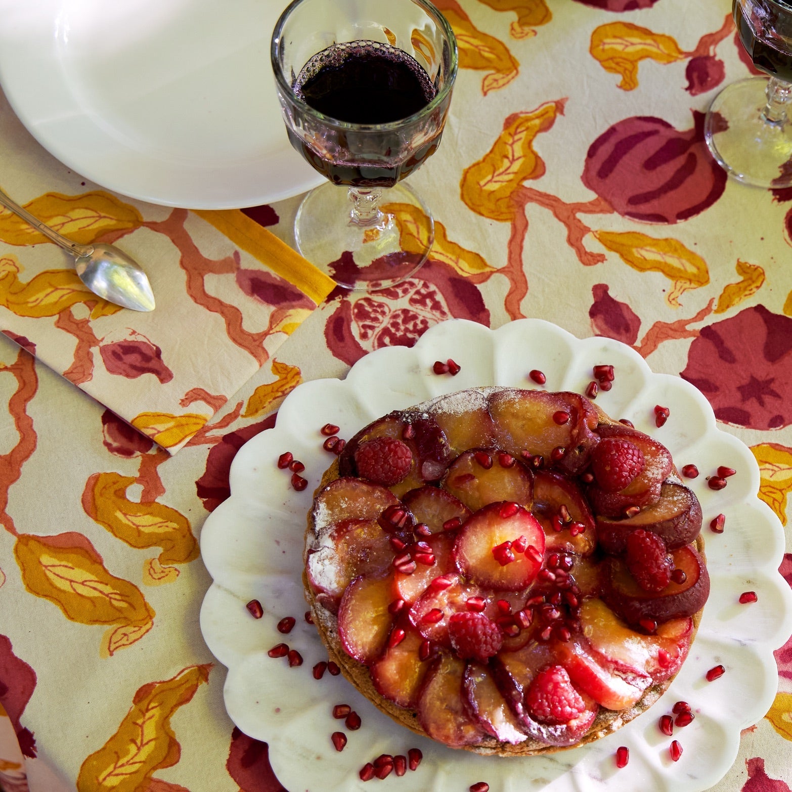 couleur-nature-pomegranate-serviette-table-coton-lot-de-6 image 2