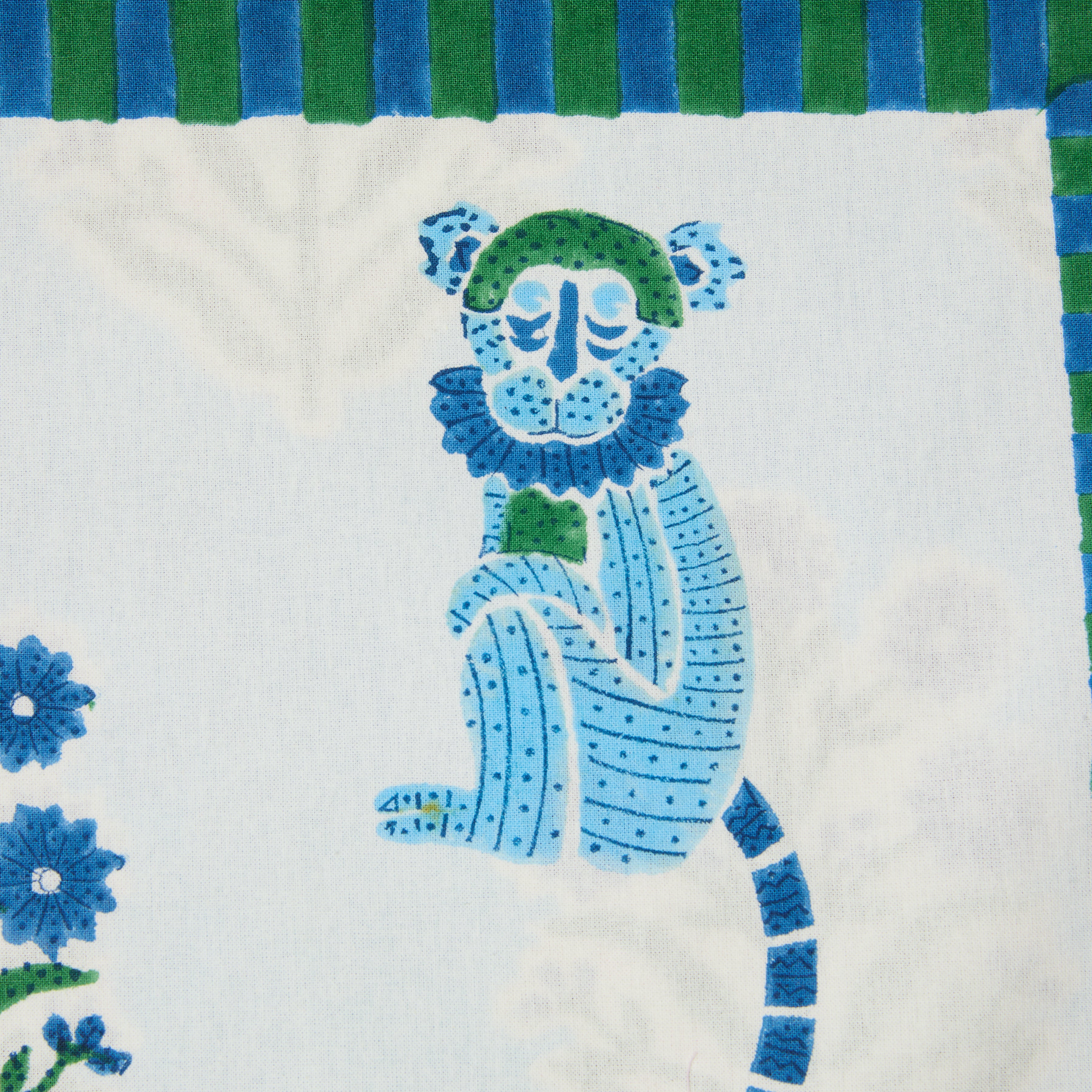 couleur-nature-jeu-de-singes-housse-coussin-bleu-40x55-cm image 5