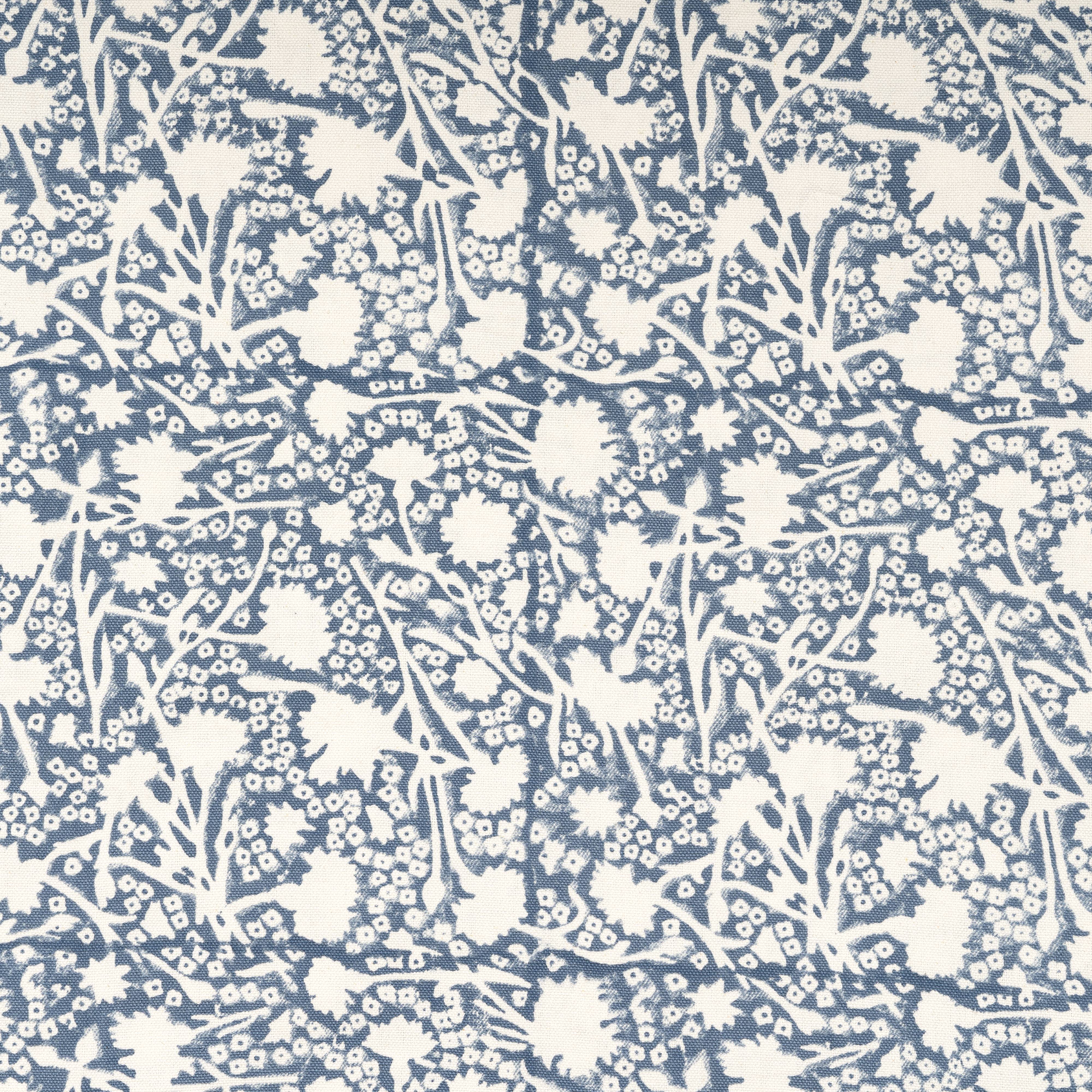 couleur-nature-meadows-runner-bleu-chemin-table-coton-16x72 image 4
