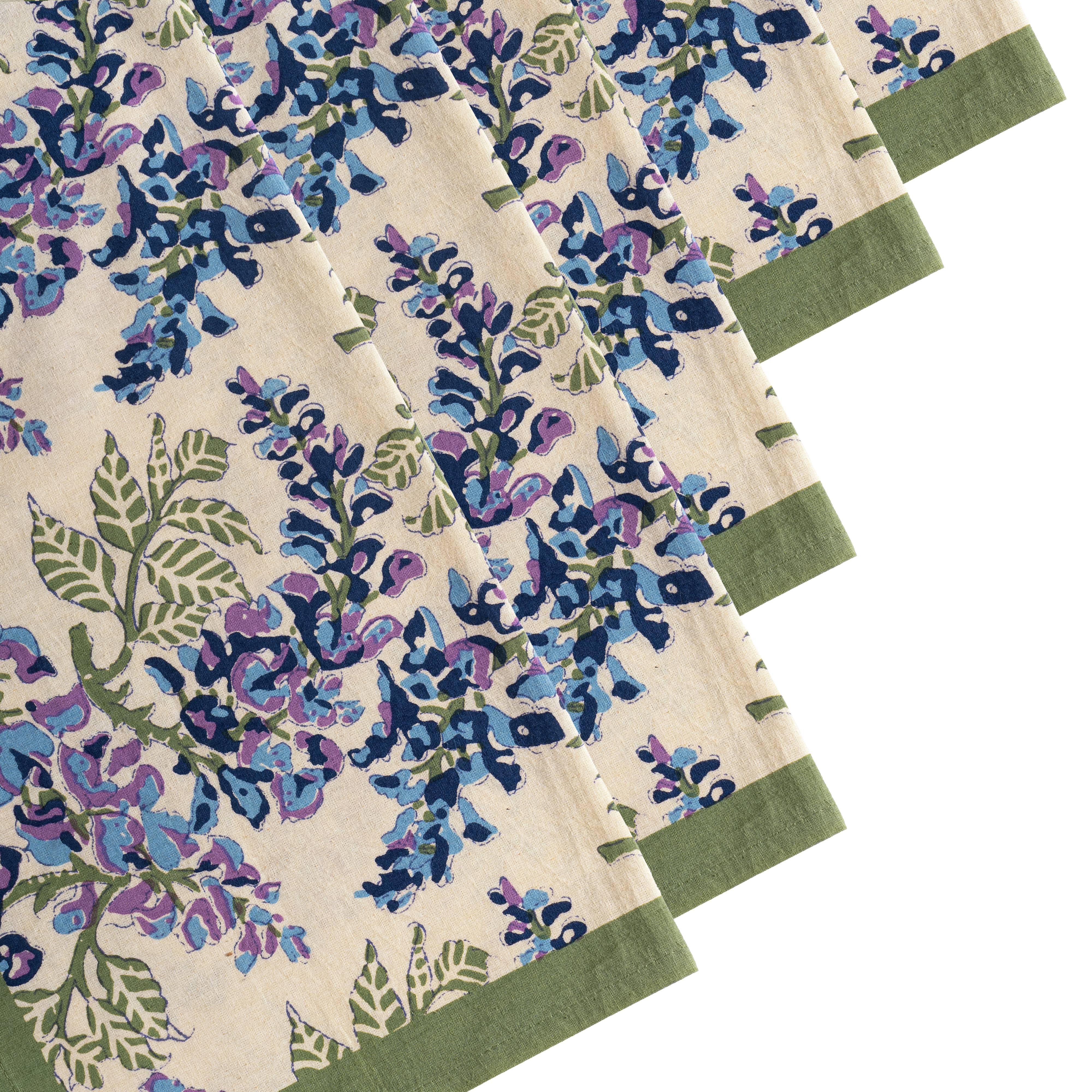 couleur-nature-wisteria-serviette-tissu-lot-6-vert-bleu image 4