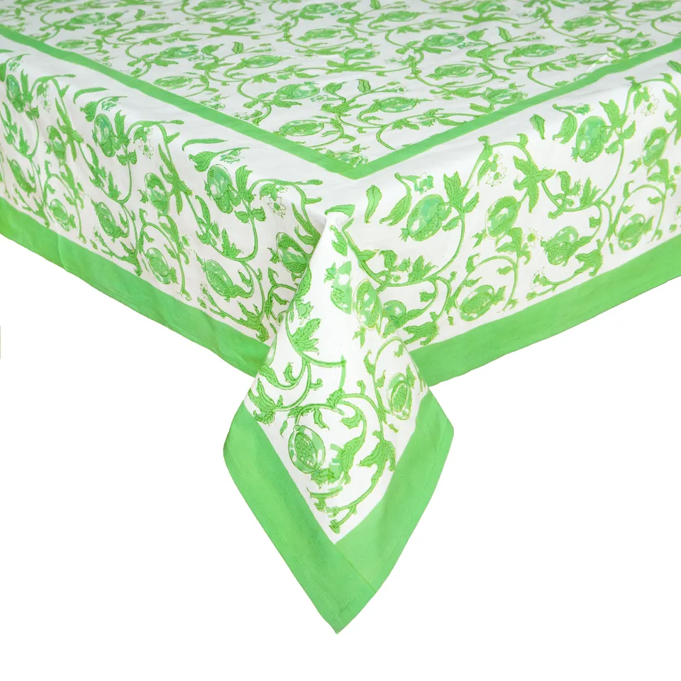 couleur-nature-granada-parrot-green-nappe-verte-71-x-106 image 1