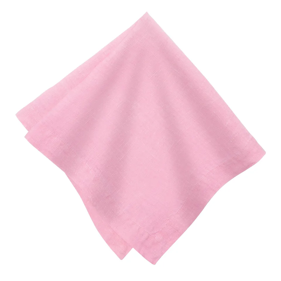 couleur-nature-everyday-napkins-serviettes-table-pivoine-lot-4-lin image 1