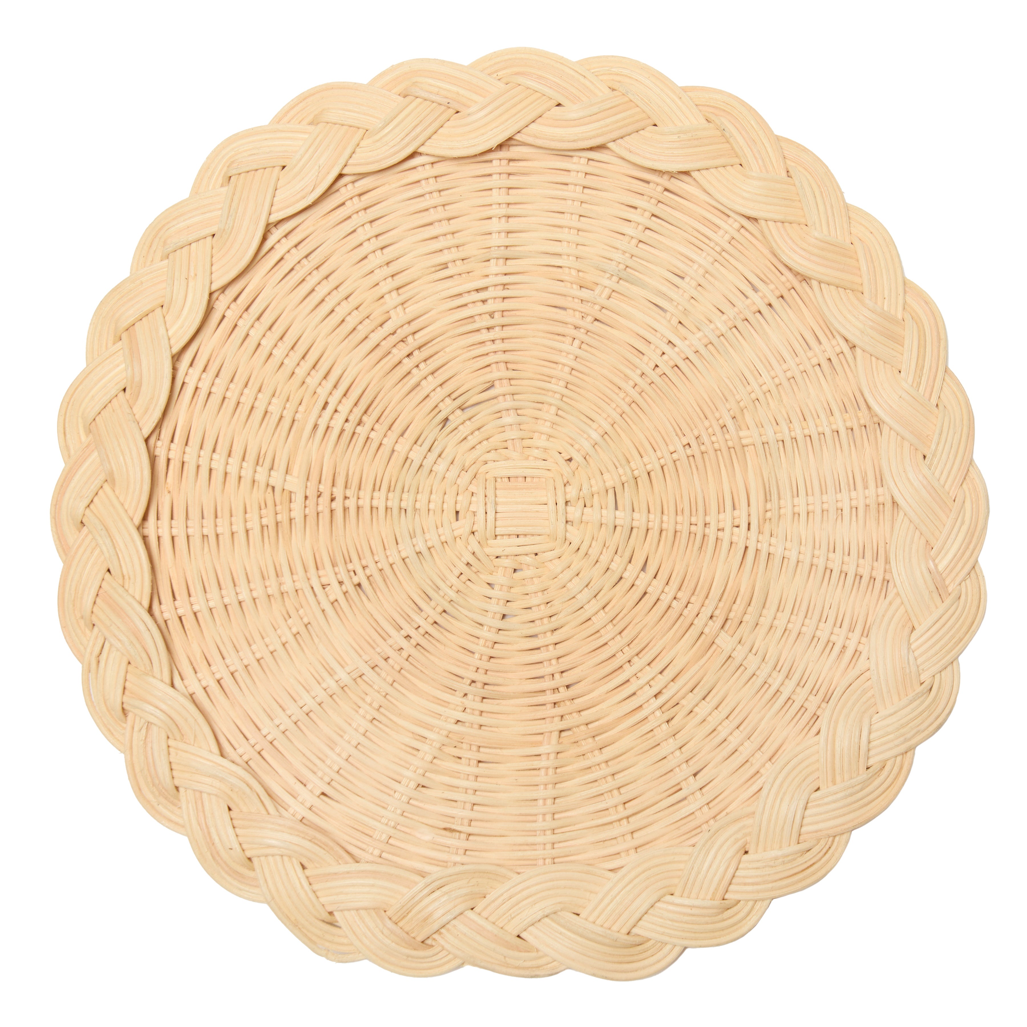 couleur-nature-braided-weave-set-de-table-raphia-lot-de-5 image 1