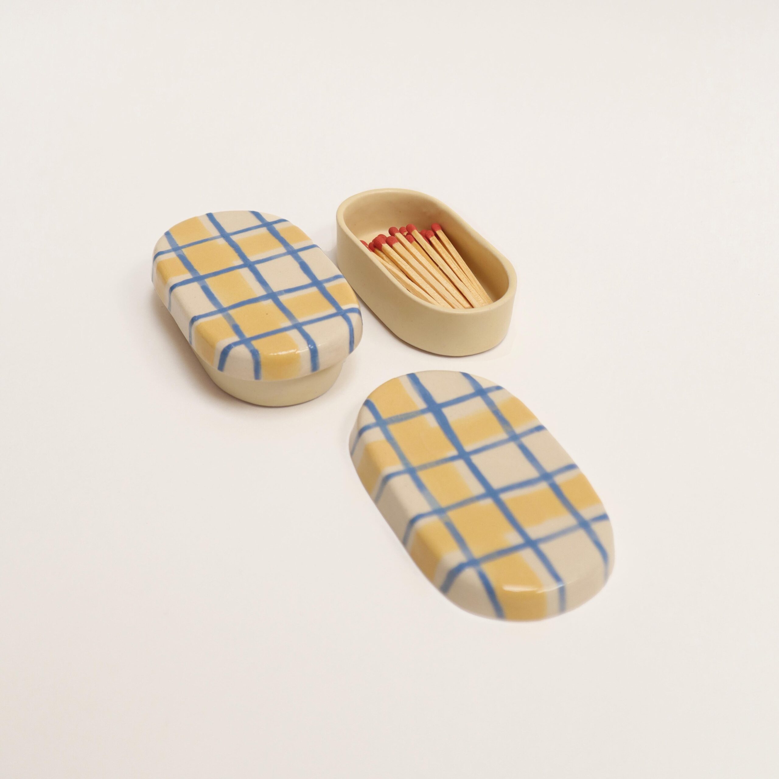 camille-esn-e-matchbox-bo-te-gr-s-blanc-artisanal image 3