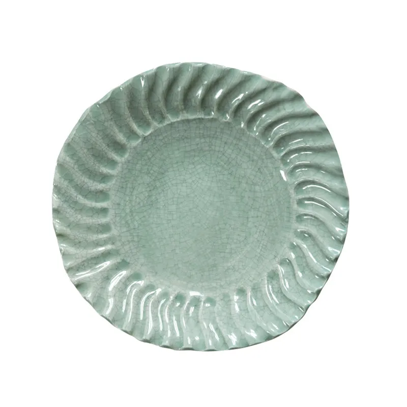 jars-r-fectoire-grande-assiette-creuse-c-ladon-c-ramique image 1