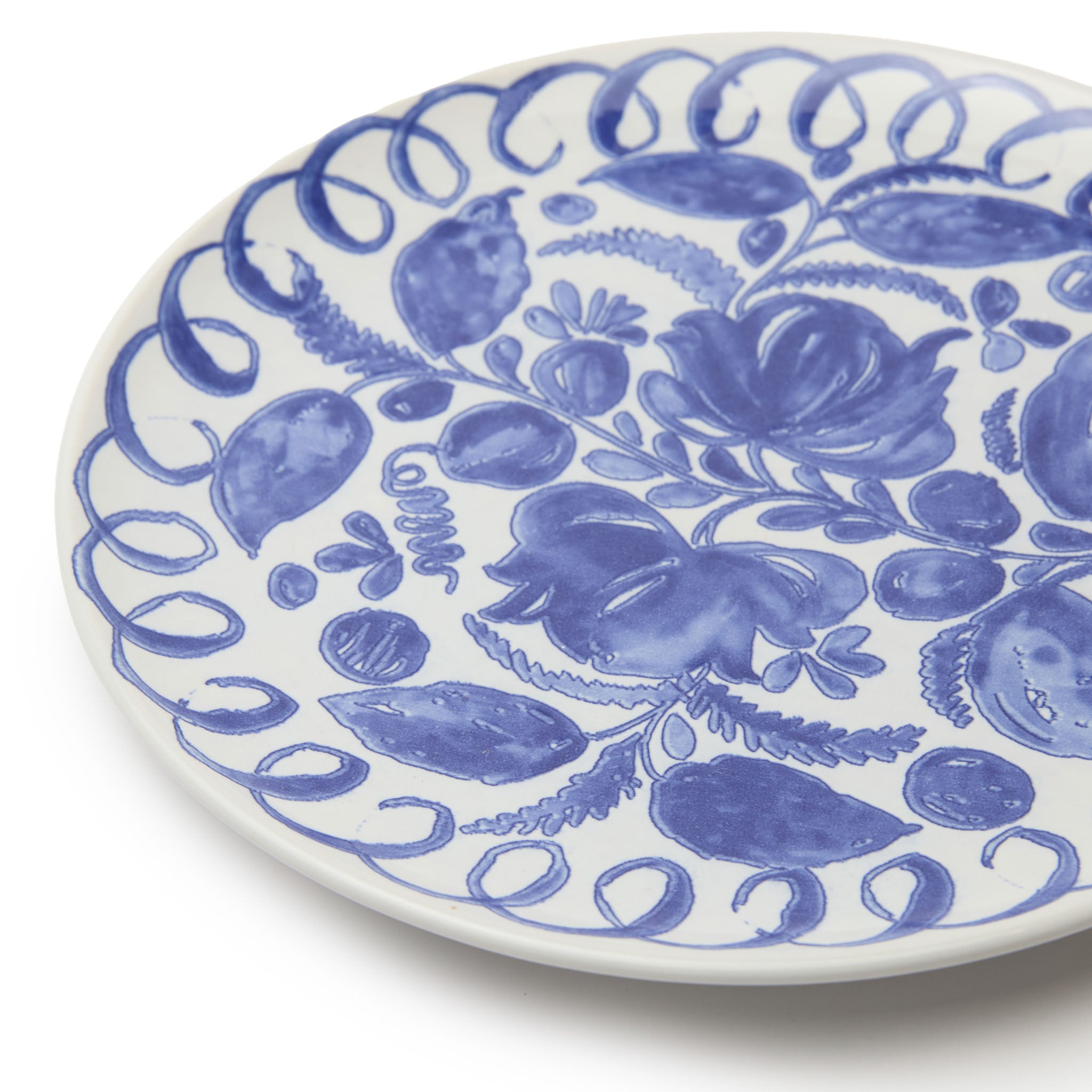 couleur-nature-amalfi-assiette-plate-c-ramique-blanc-bleu-27cm image 4