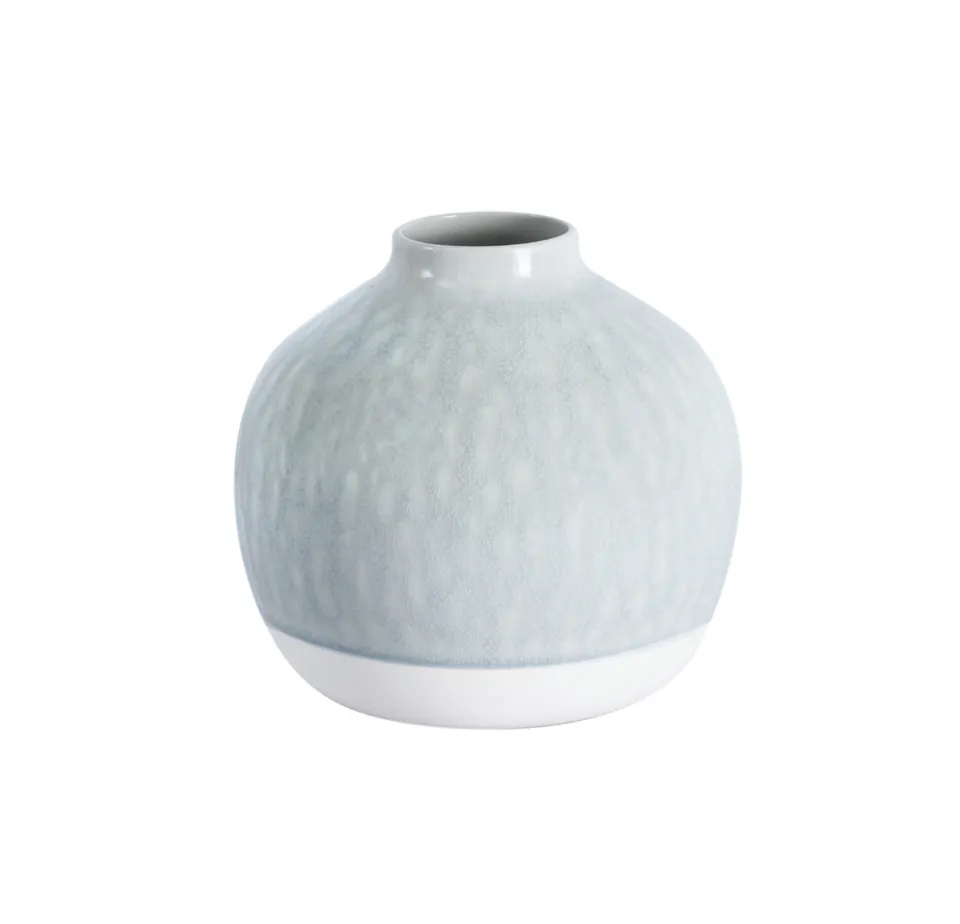 jars-artisan-vase-n-fle-opale-en-c-ramique-bleu-min-ral image 1