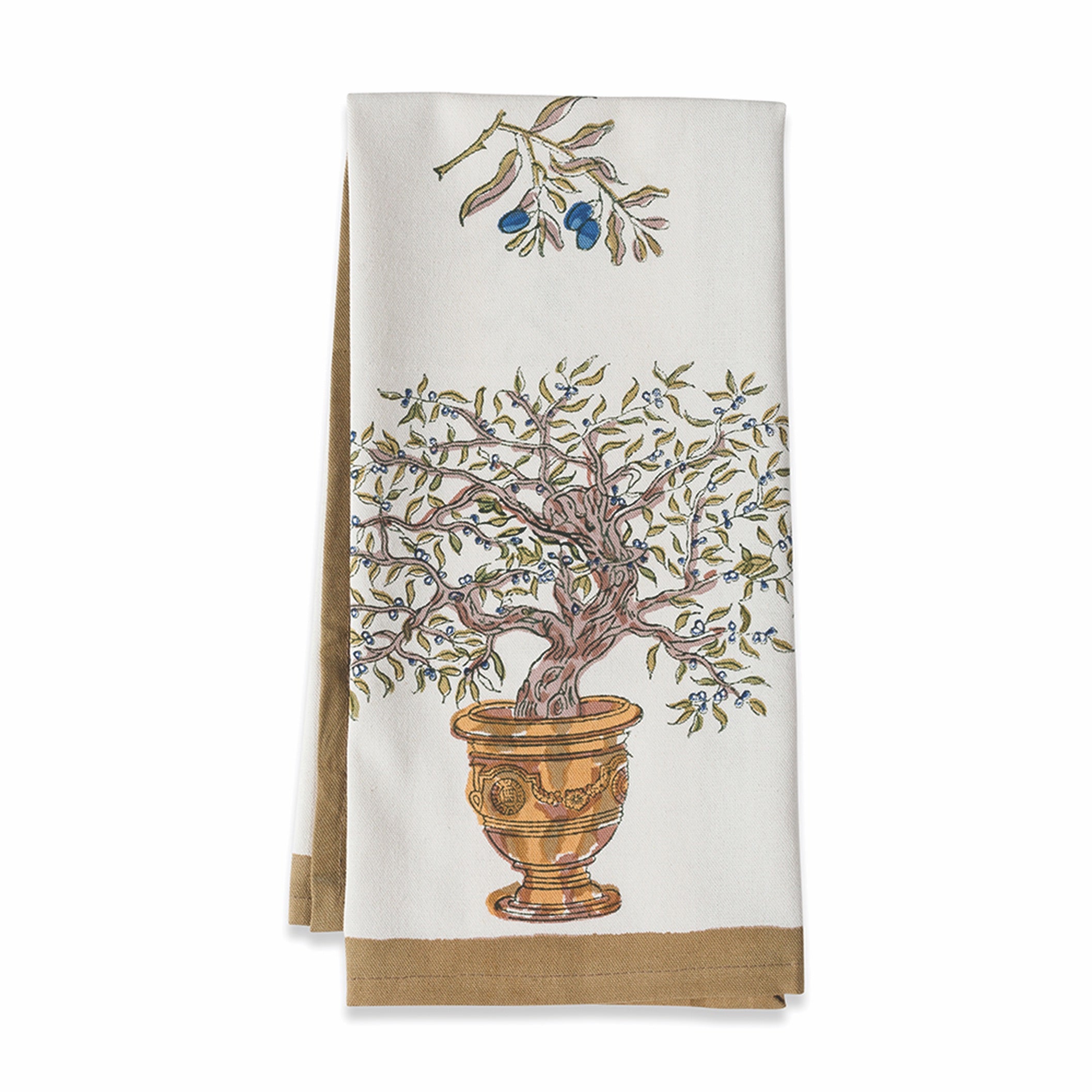 couleur-nature-tea-towels-olive-tree-torchon-coton-lot-3 image 1