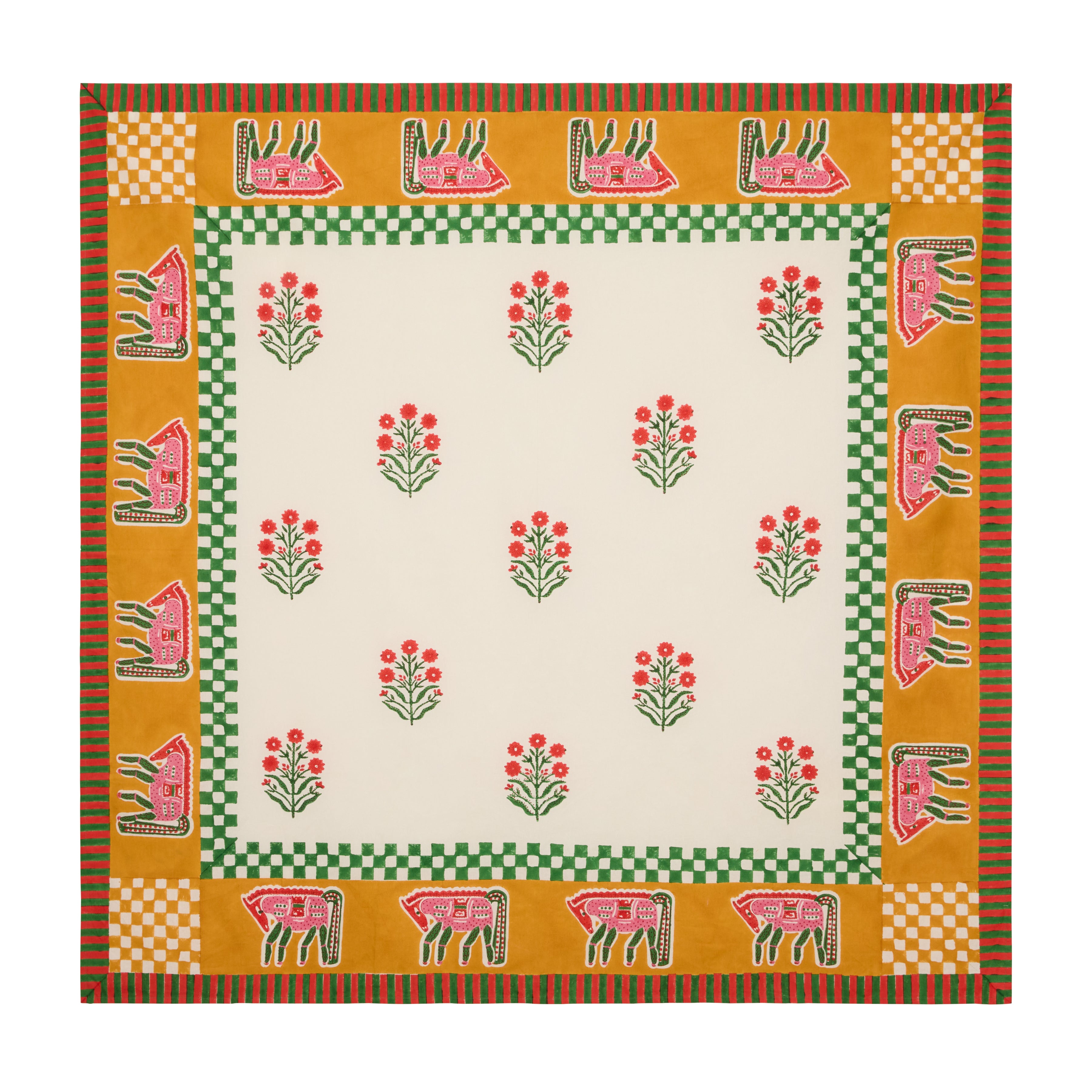 couleur-nature-cheval-nomade-nappe-moutarde-vert-coton image 7