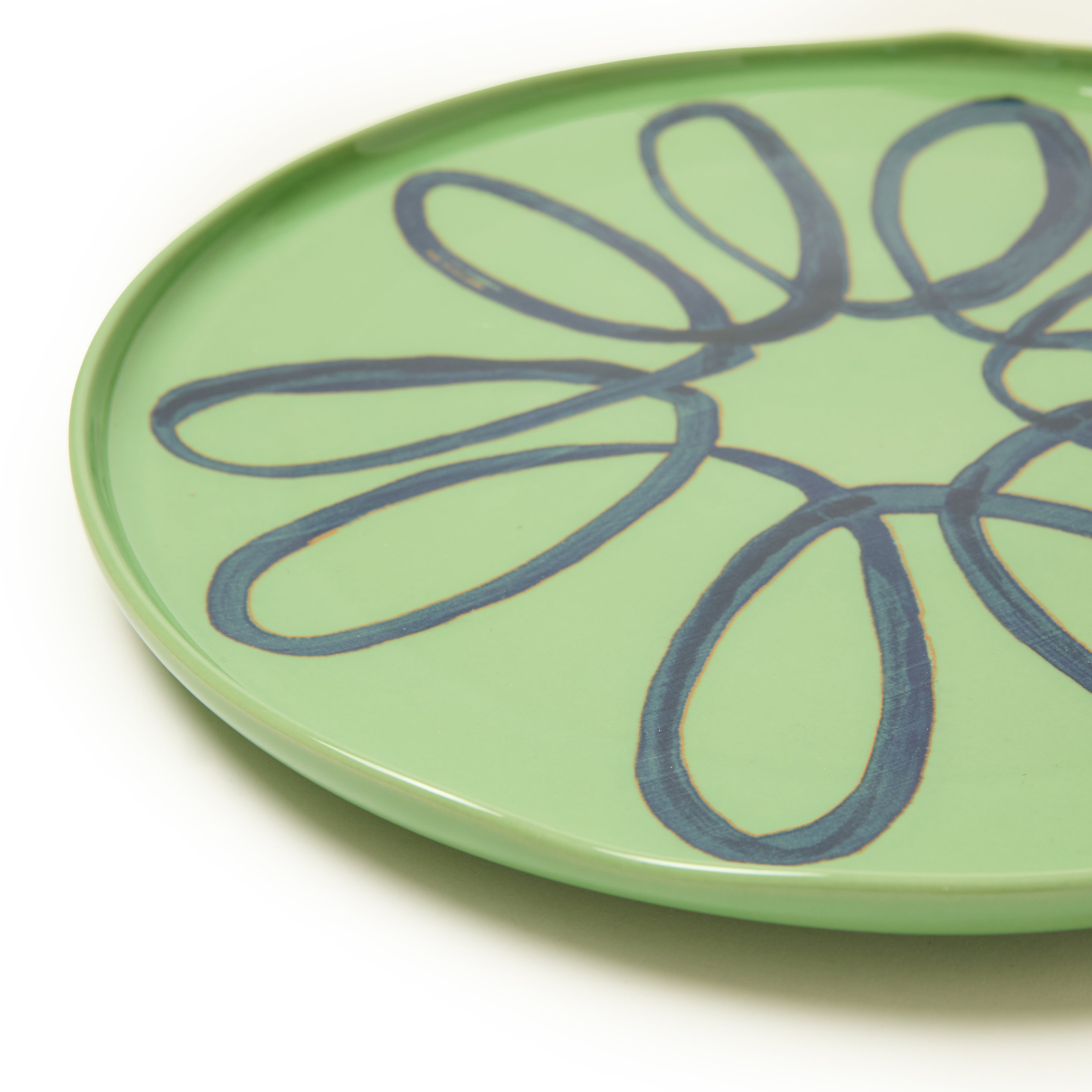 couleur-nature-amalfi-assiette-pr-sentation-verte-32-cm image 2
