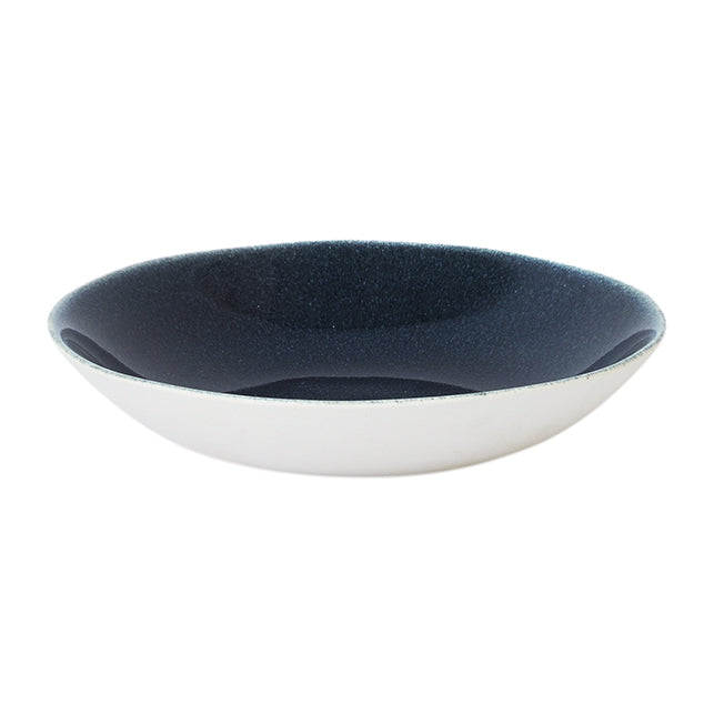 jars-tourron-assiette-pasta-bleu-nuit-c-ramique-craquel-e image 1
