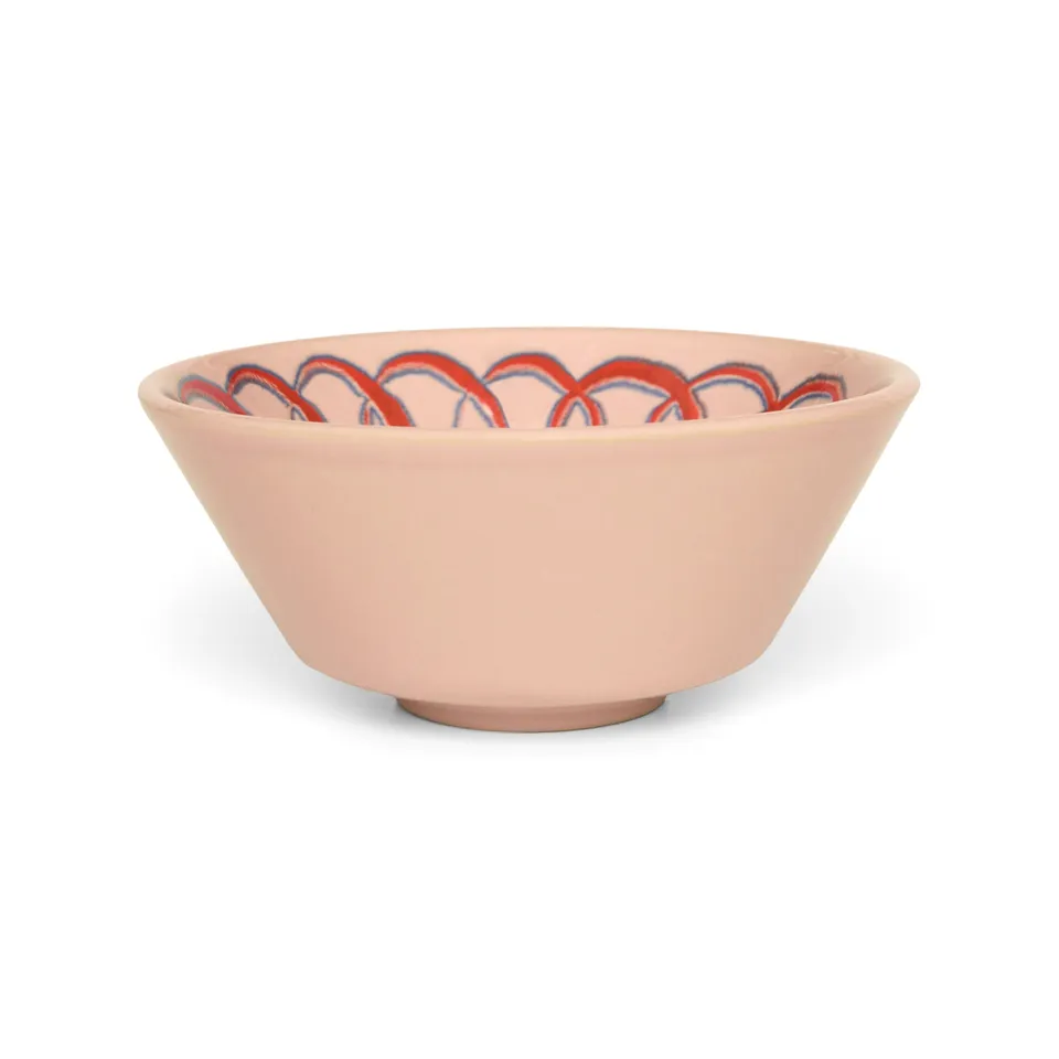 couleur-nature-amalfi-coupelle-c-ramique-rose-berry-bowl image 1