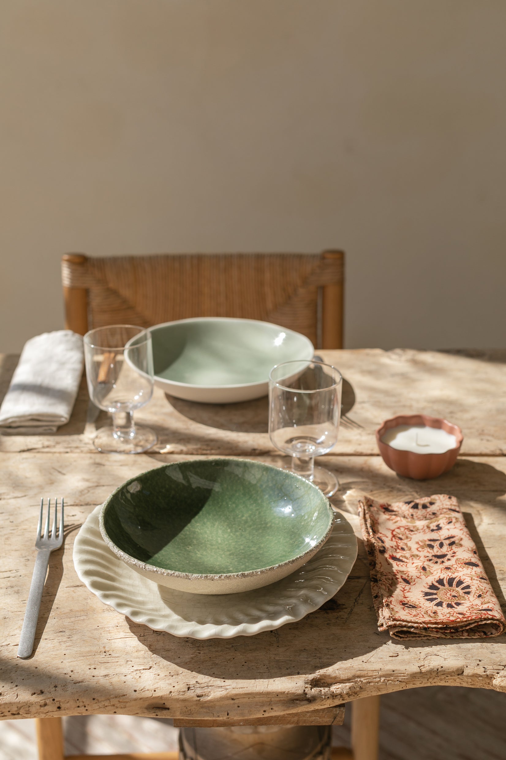 jars-c-ramistes-garrigue-assiette-creuse-l-thym-c-ramique-verte image 3