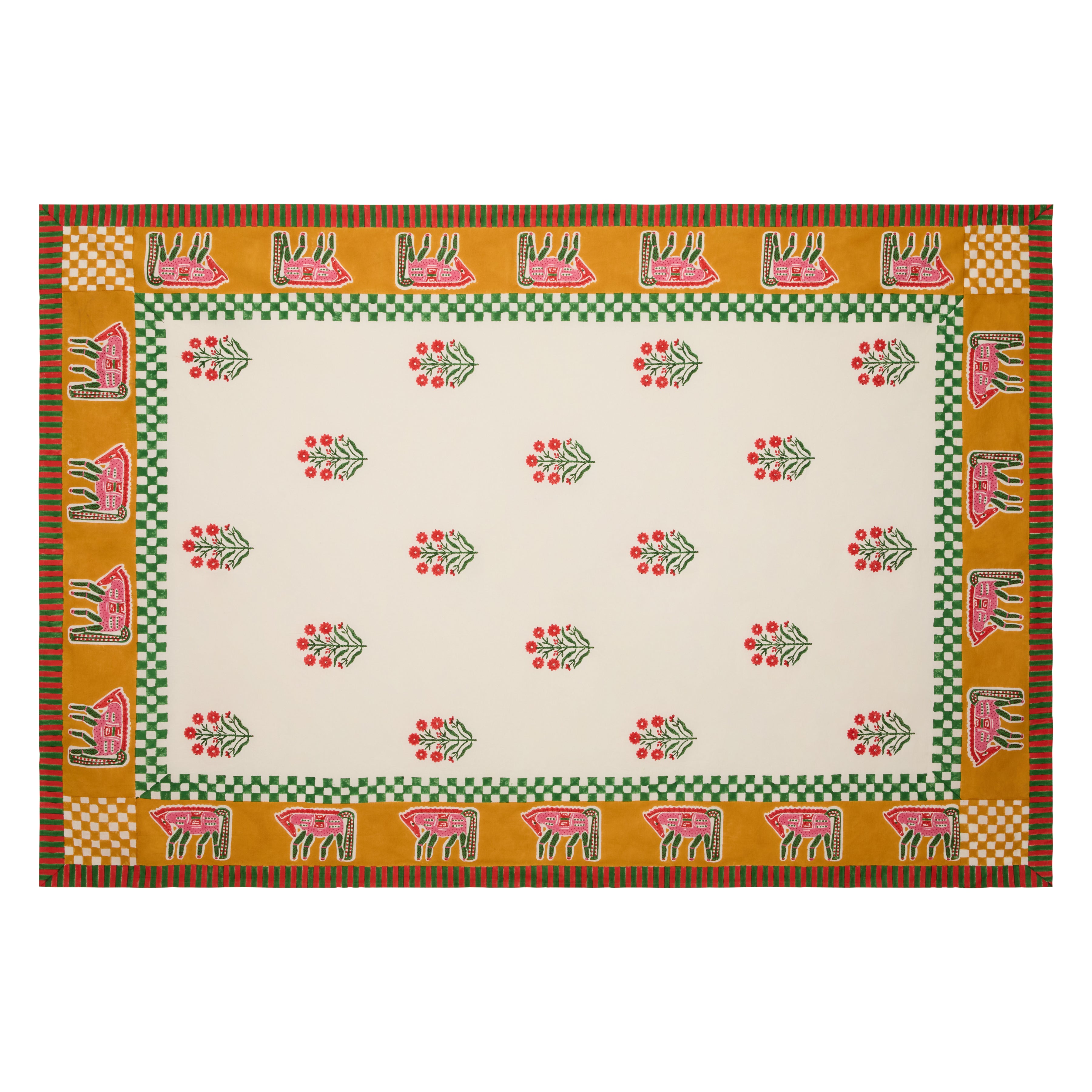 couleur-nature-cheval-nomade-nappe-moutarde-vert-coton image 8