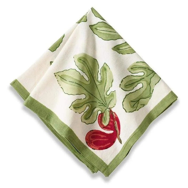 couleur-nature-fig-serviettes-coton-figue-rouge-lot-de-6 image 1