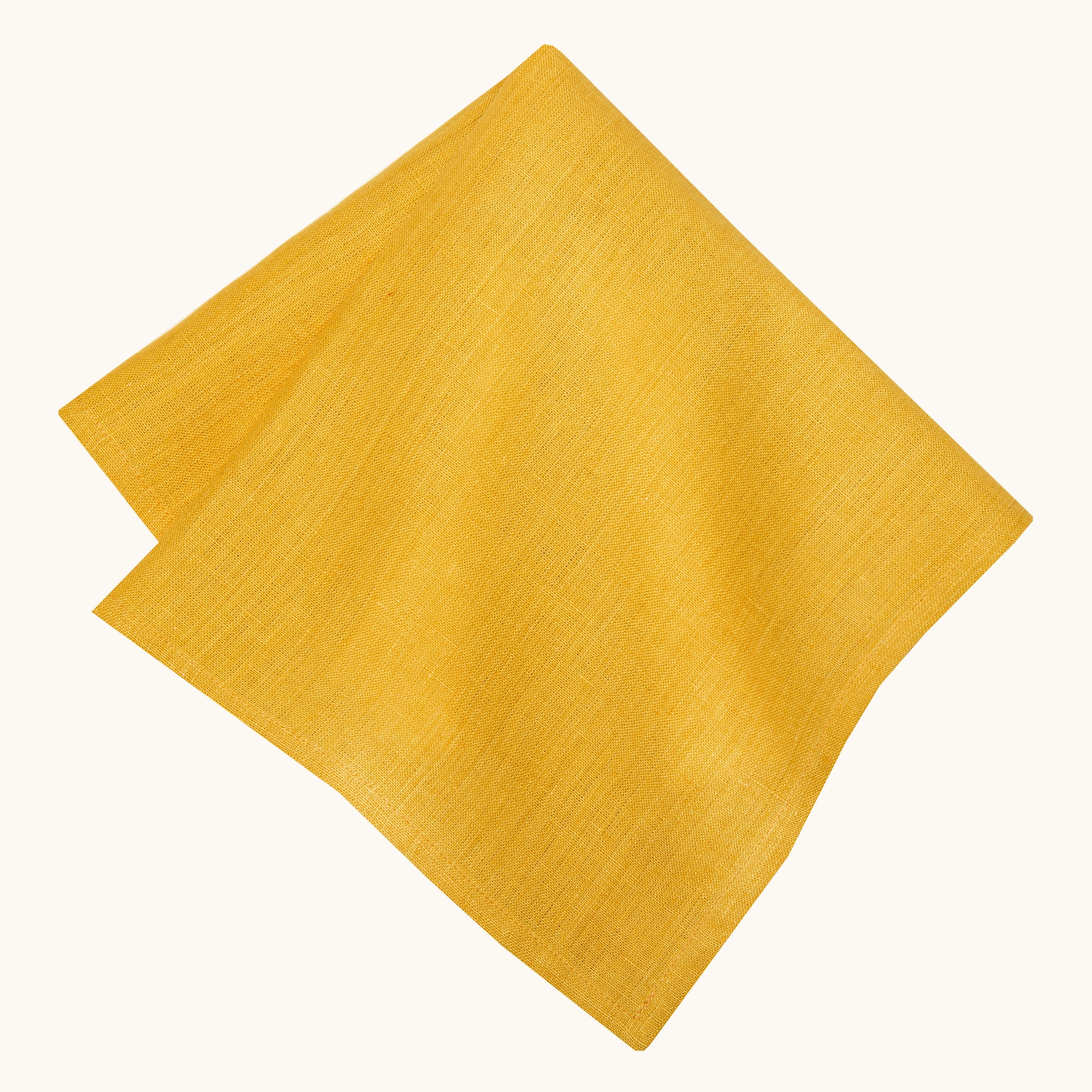 couleur-nature-palma-serviettes-lin-jaune-moutarde-lot-4 image 2