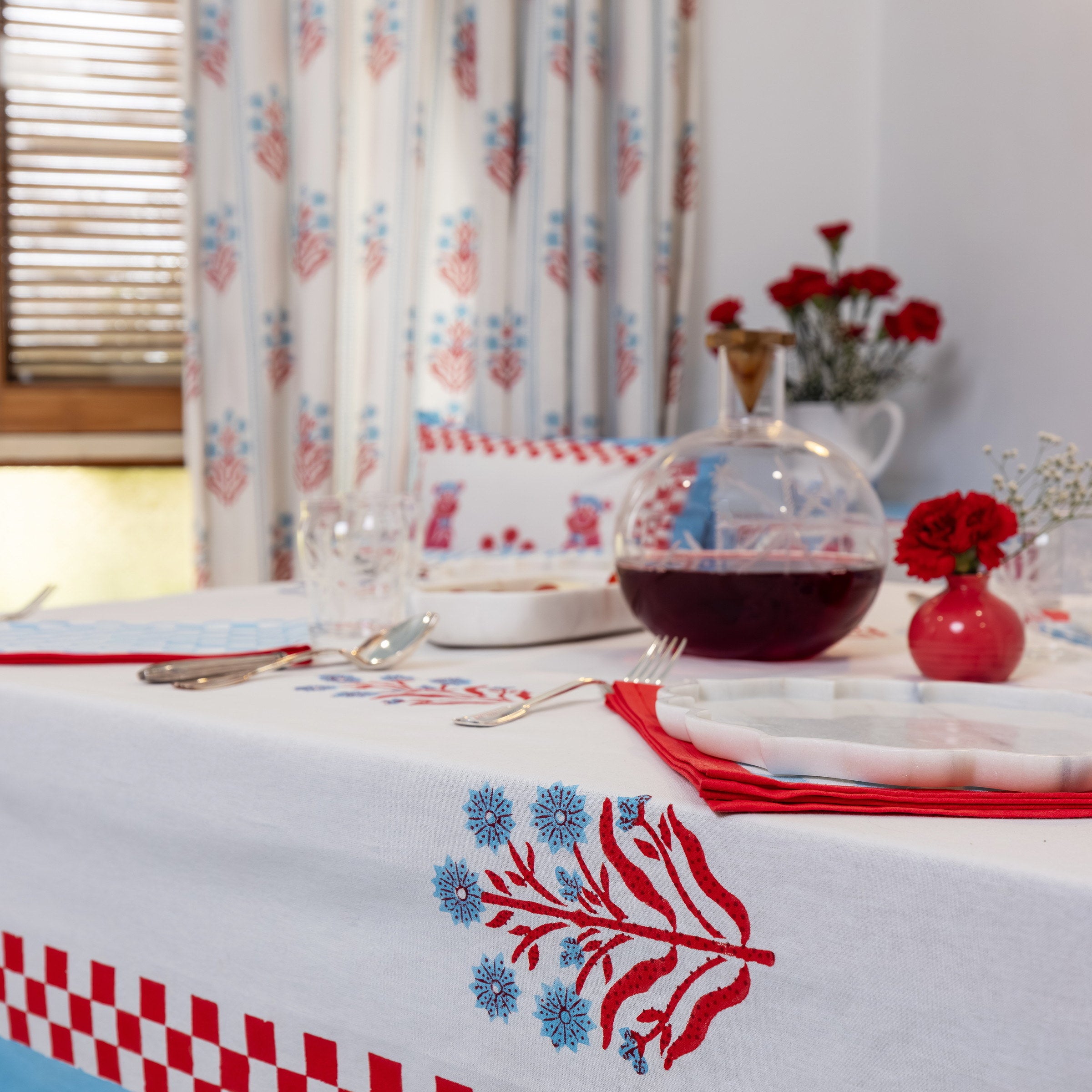 couleur-nature-cheval-nomade-nappe-rose-bleu-coton image 3