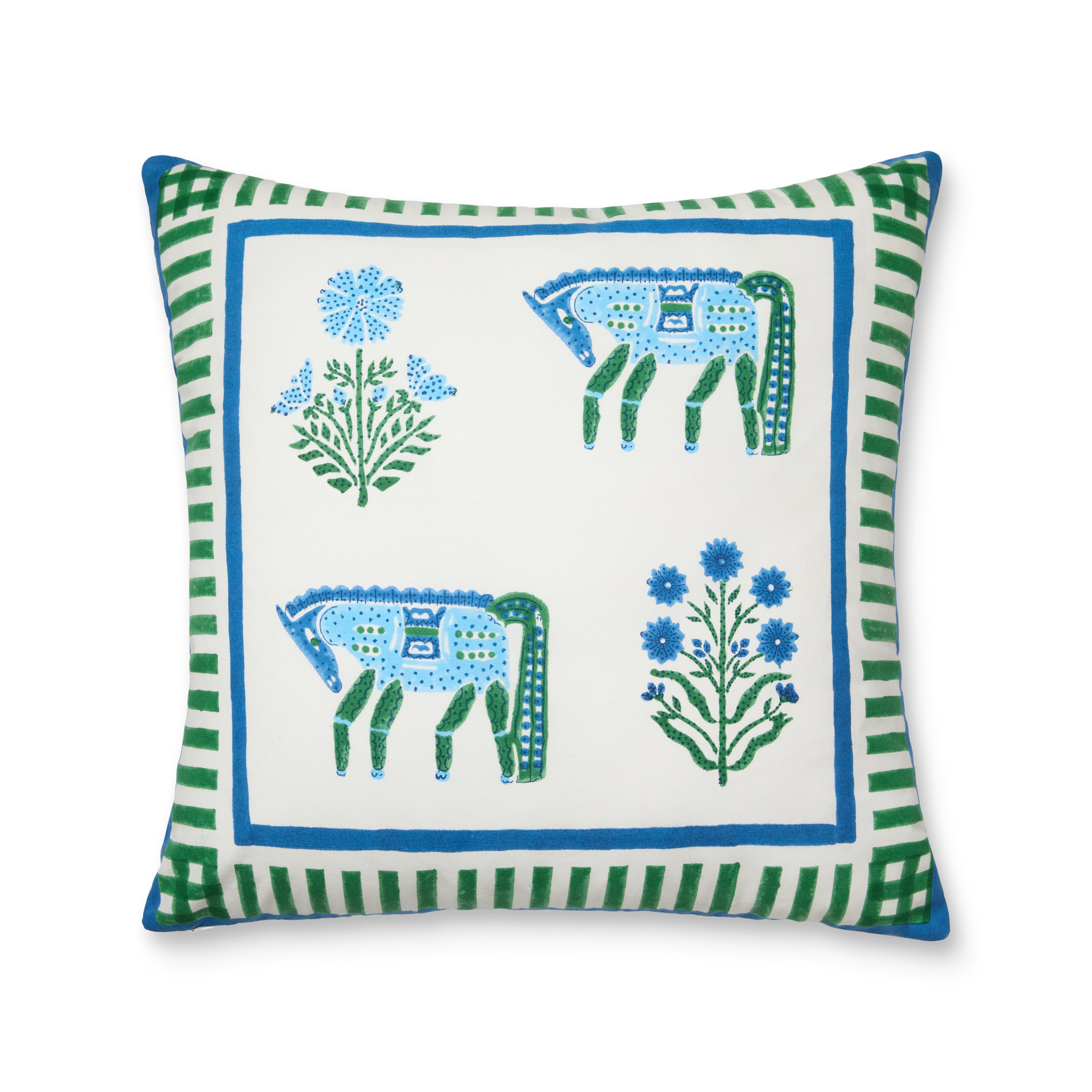 couleur-nature-cheval-nomade-housse-coussin-coton-bleu-vert image 4