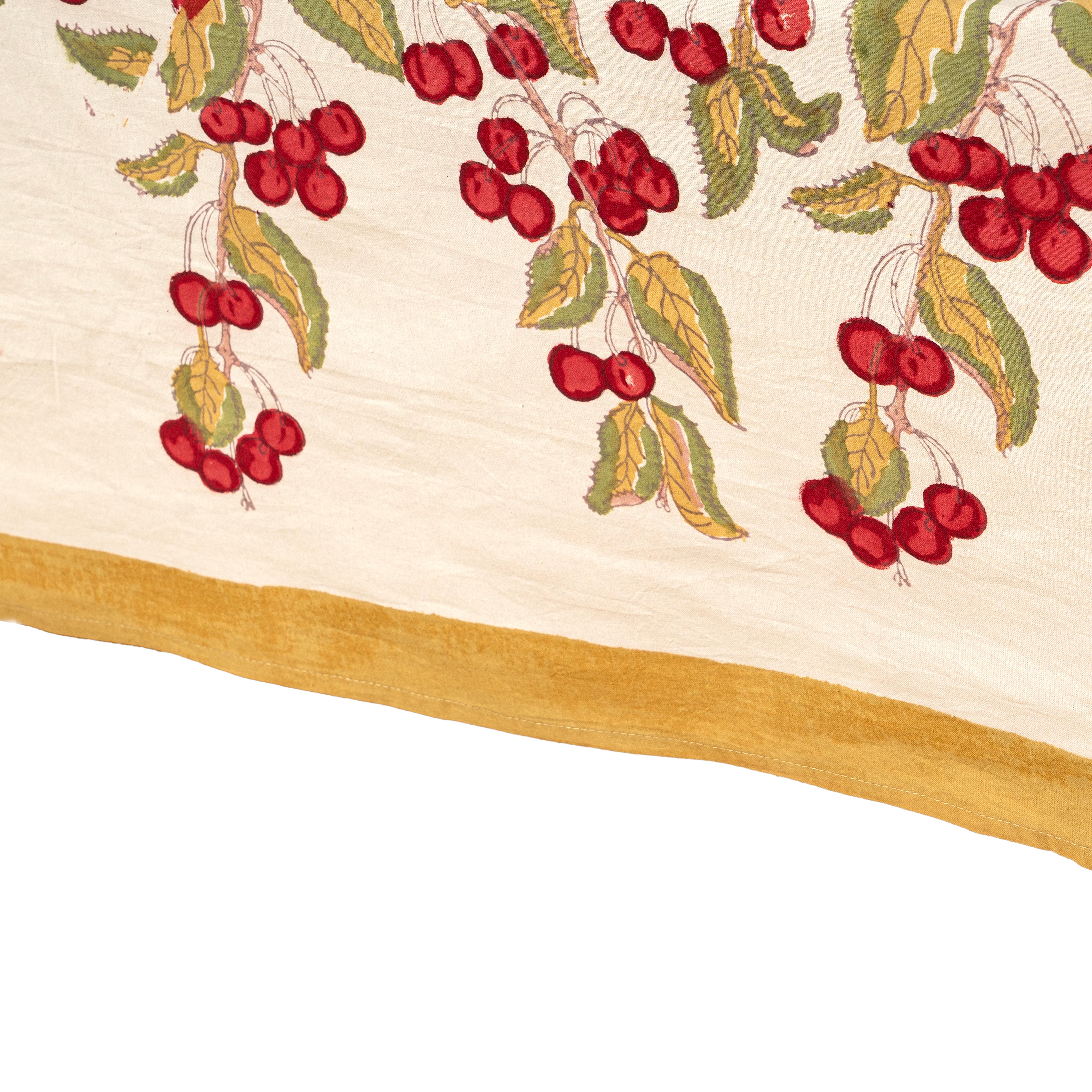 couleur-nature-cherry-blossom-nappe-cerise-rouge-vert image 3