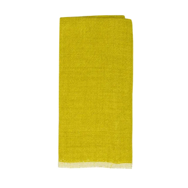 couleur-nature-chunky-linen-torchon-lin-vert-lime-lot-2 image 1