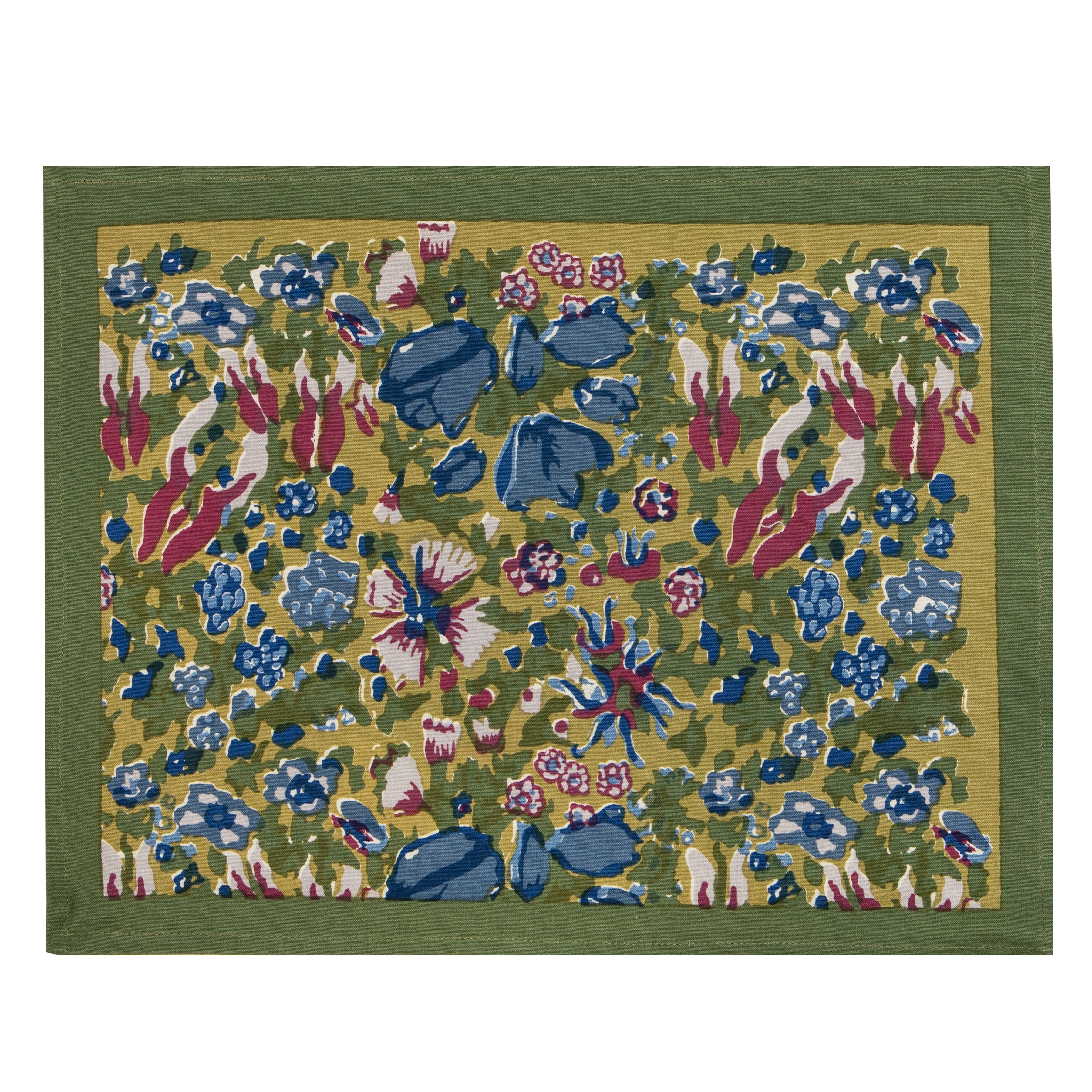 couleur-nature-jardin-sets-de-table-bleu-vert-lot-de-6 image 2