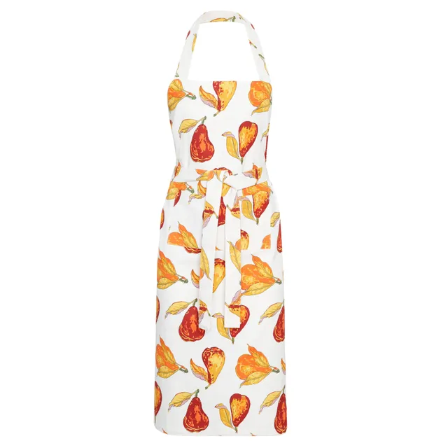 couleur-nature-orchard-pear-tablier-bordeaux-coton-poche image 1