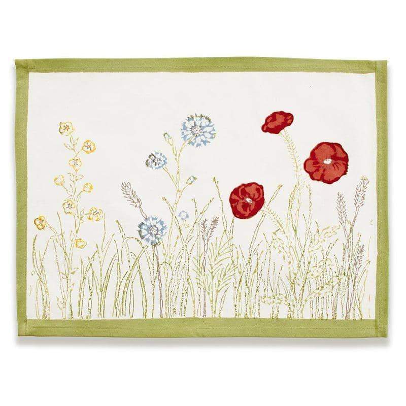 couleur-nature-springfields-sets-de-table-coton-lot-de-6-floral image 1