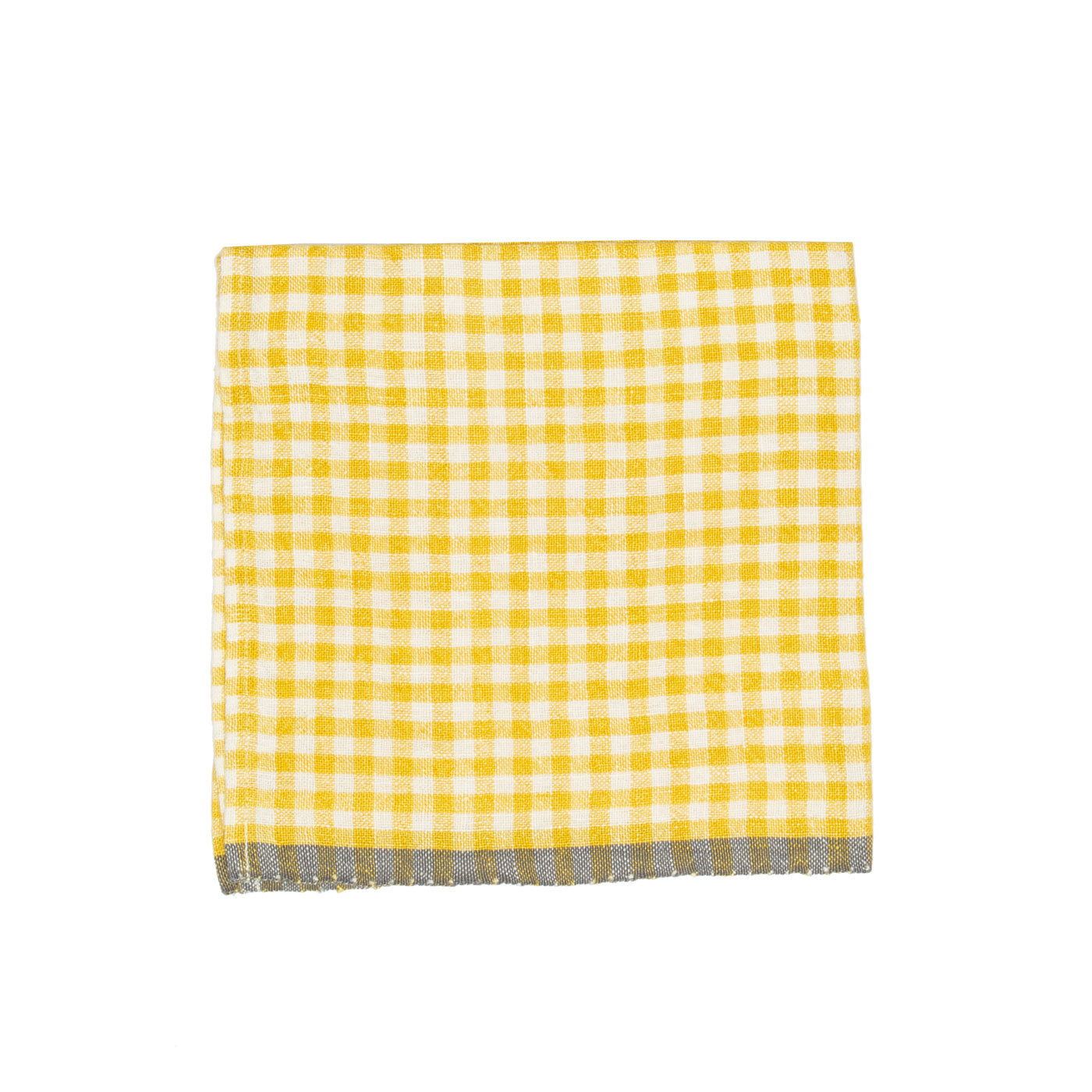 couleur-nature-gingham-serviettes-lin-dijon-grey-lot-4 image 3