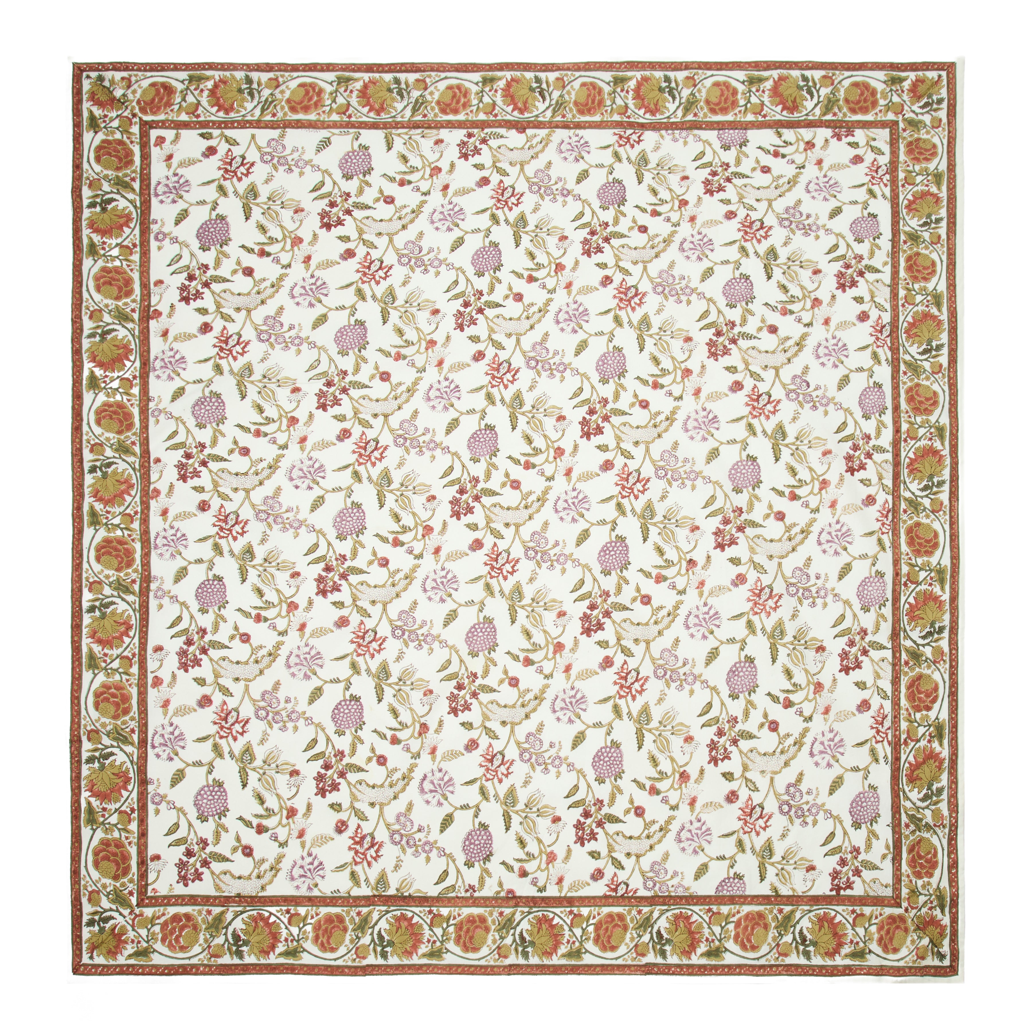 couleur-nature-louise-multicolor-nappe-coton-fleurie image 7