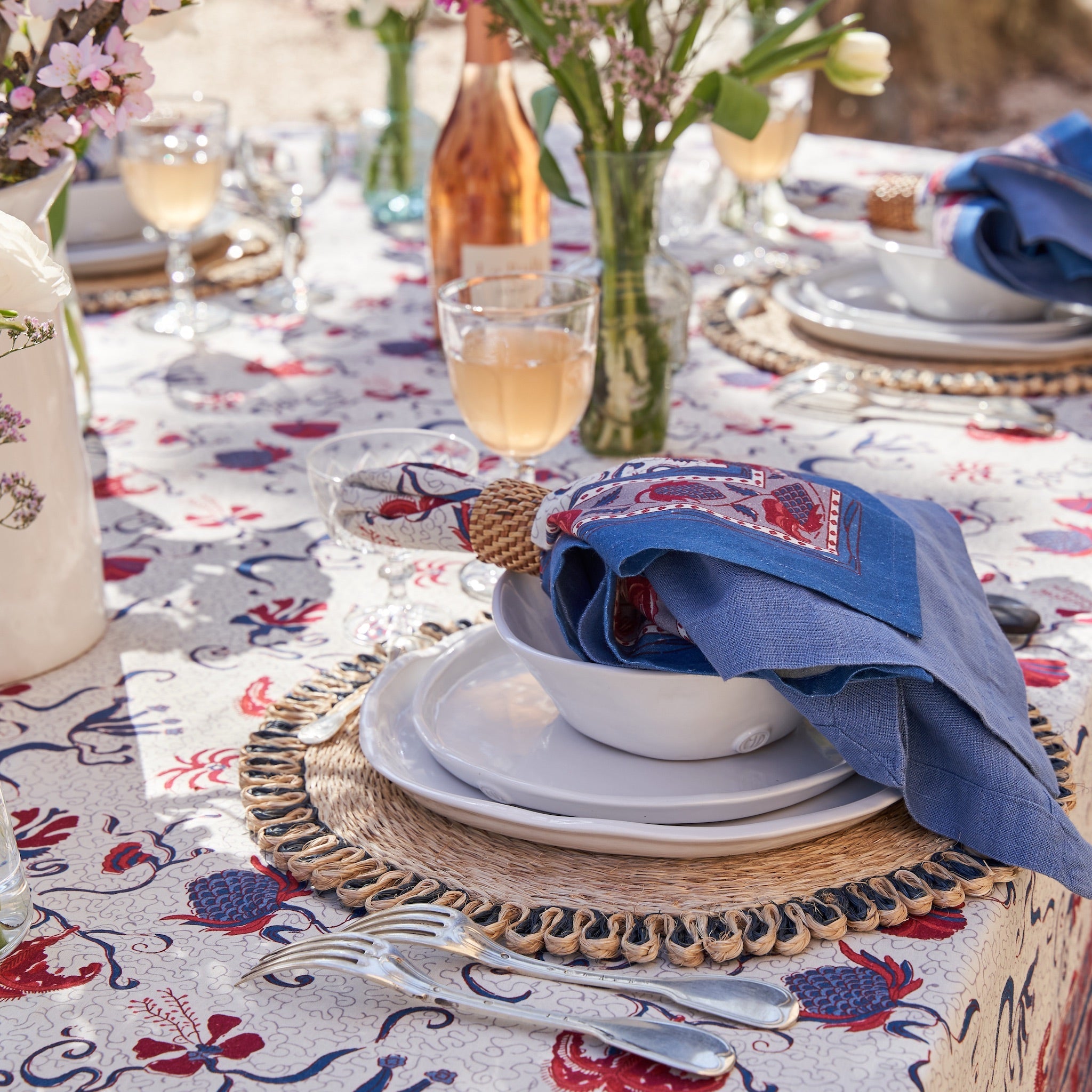 couleur-nature-everyday-napkins-serviettes-lin-bleu-lake-lot-4 image 4