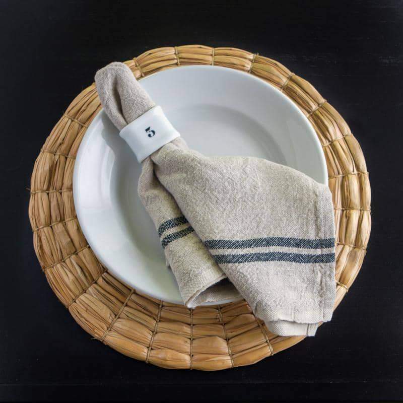 couleur-nature-seagrass-set-de-table-naturel-rond-lot-4 image 2