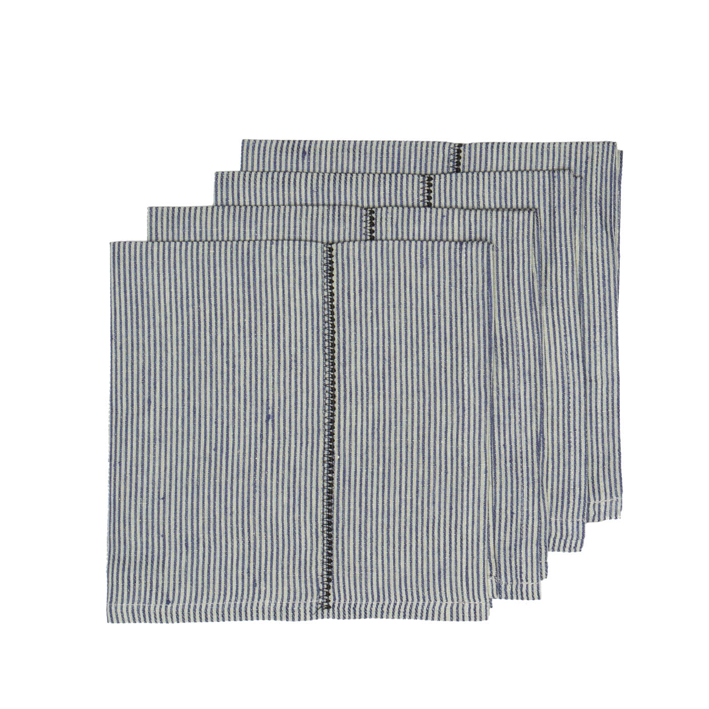 couleur-nature-linen-stitch-chambray-serviettes-lin-lot-4 image 1