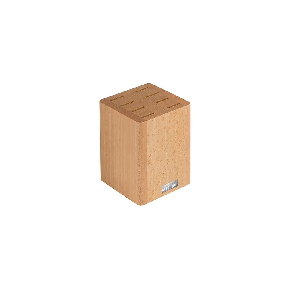 artelegno-14-bloc-porte-couteaux-bois-massif-naturel image 1