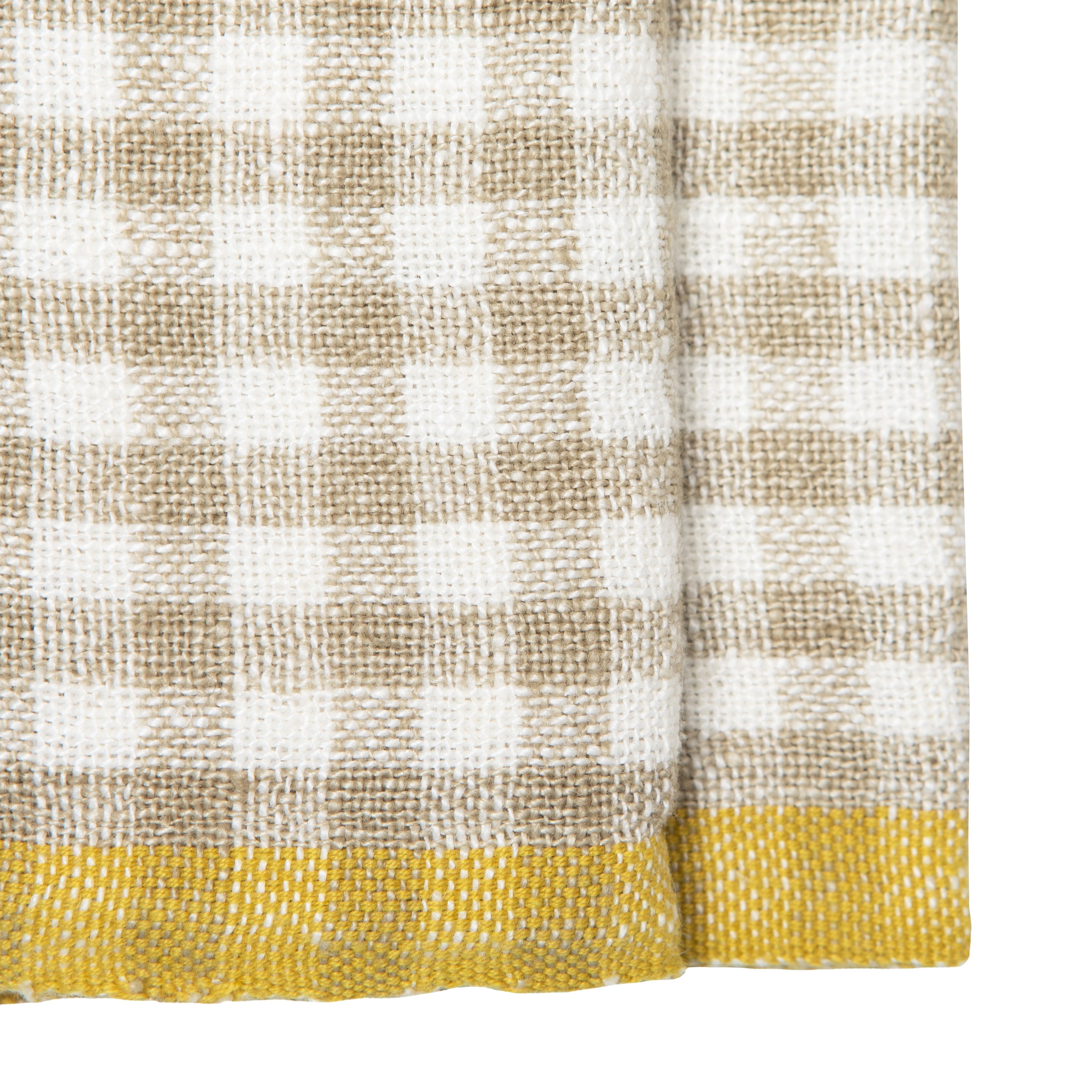 couleur-nature-gingham-serviettes-tissu-carreaux-naturel-coton image 5