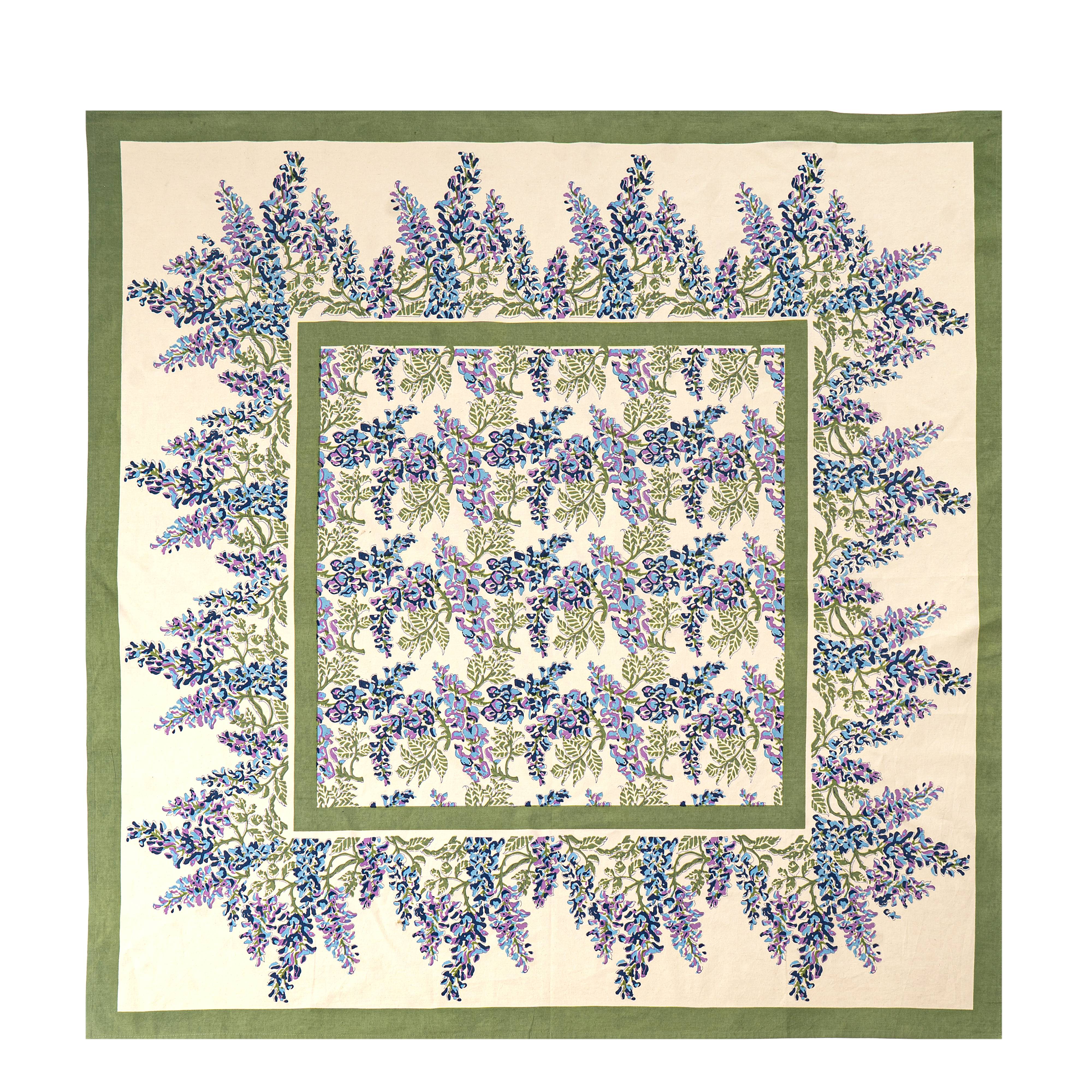 couleur-nature-wisteria-nappe-vert-et-bleu-coton image 8