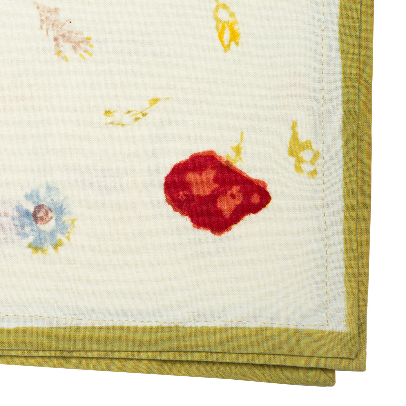 couleur-nature-springfields-serviettes-coton-lot-de-6-fleuries image 4