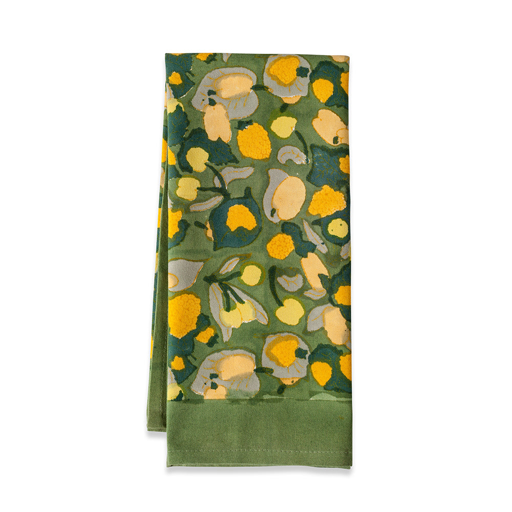 couleur-nature-fruit-torchon-coton-jaune-vert-lot-3 image 1