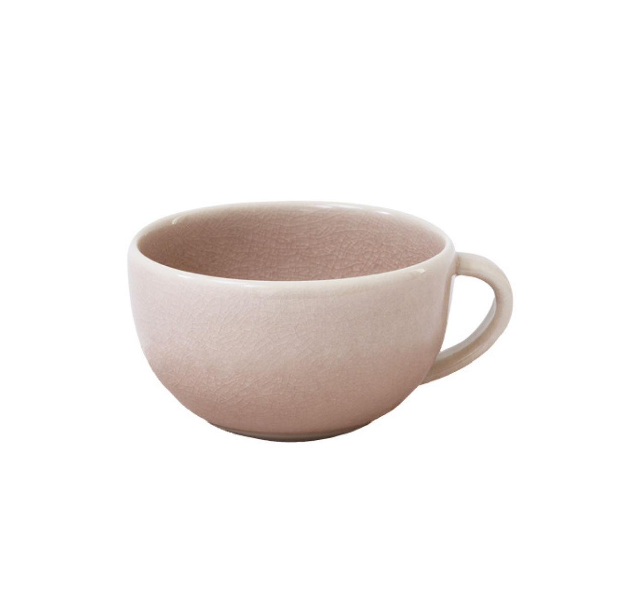 jars-tourron-tasse-cappuccino-tamaris-rose-craquel image 1