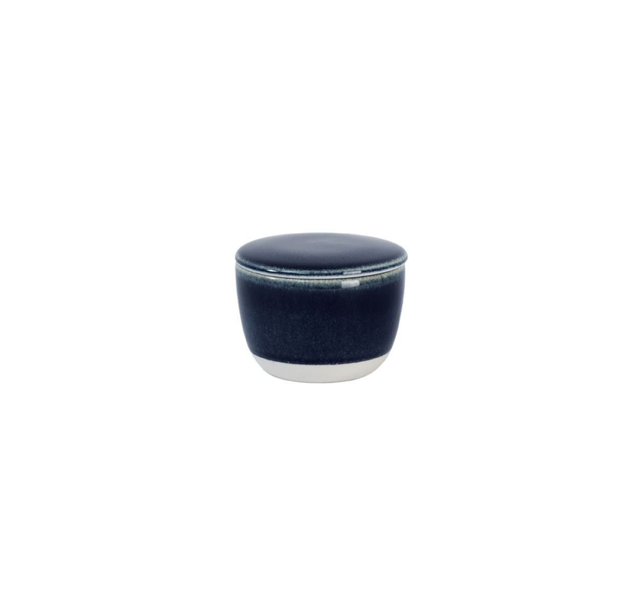 jars-cantine-sucrier-bleu-nuit-en-c-ramique-craquel-e image 1
