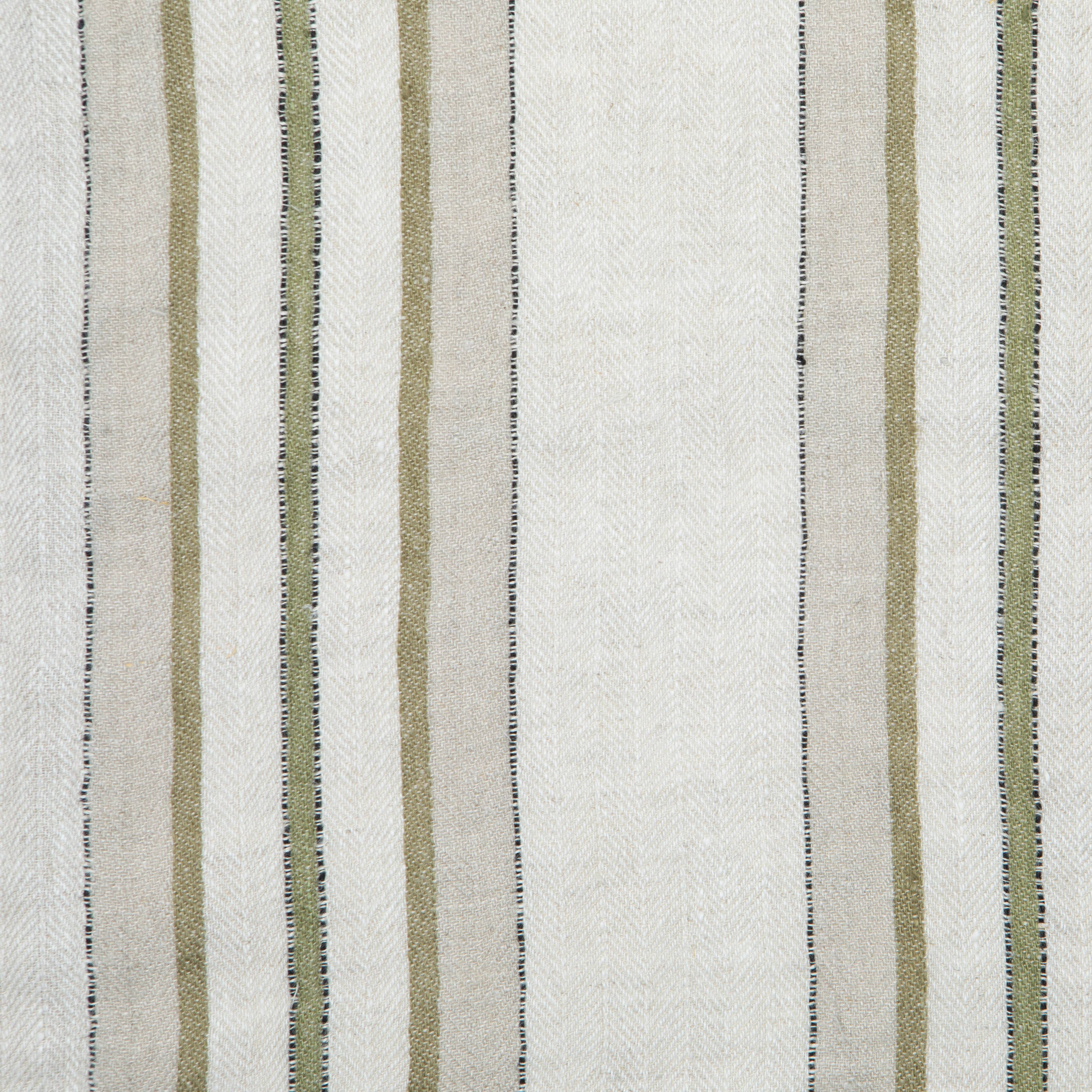 couleur-nature-antwerp-trio-stripe-serviettes-lin-olive-lot-4 image 4